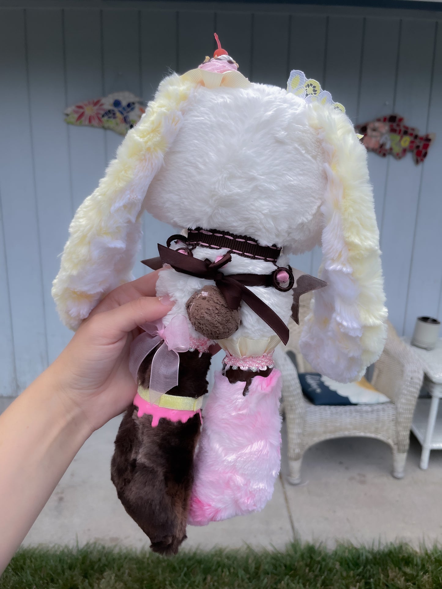 Sundae the Banana Split Bunny