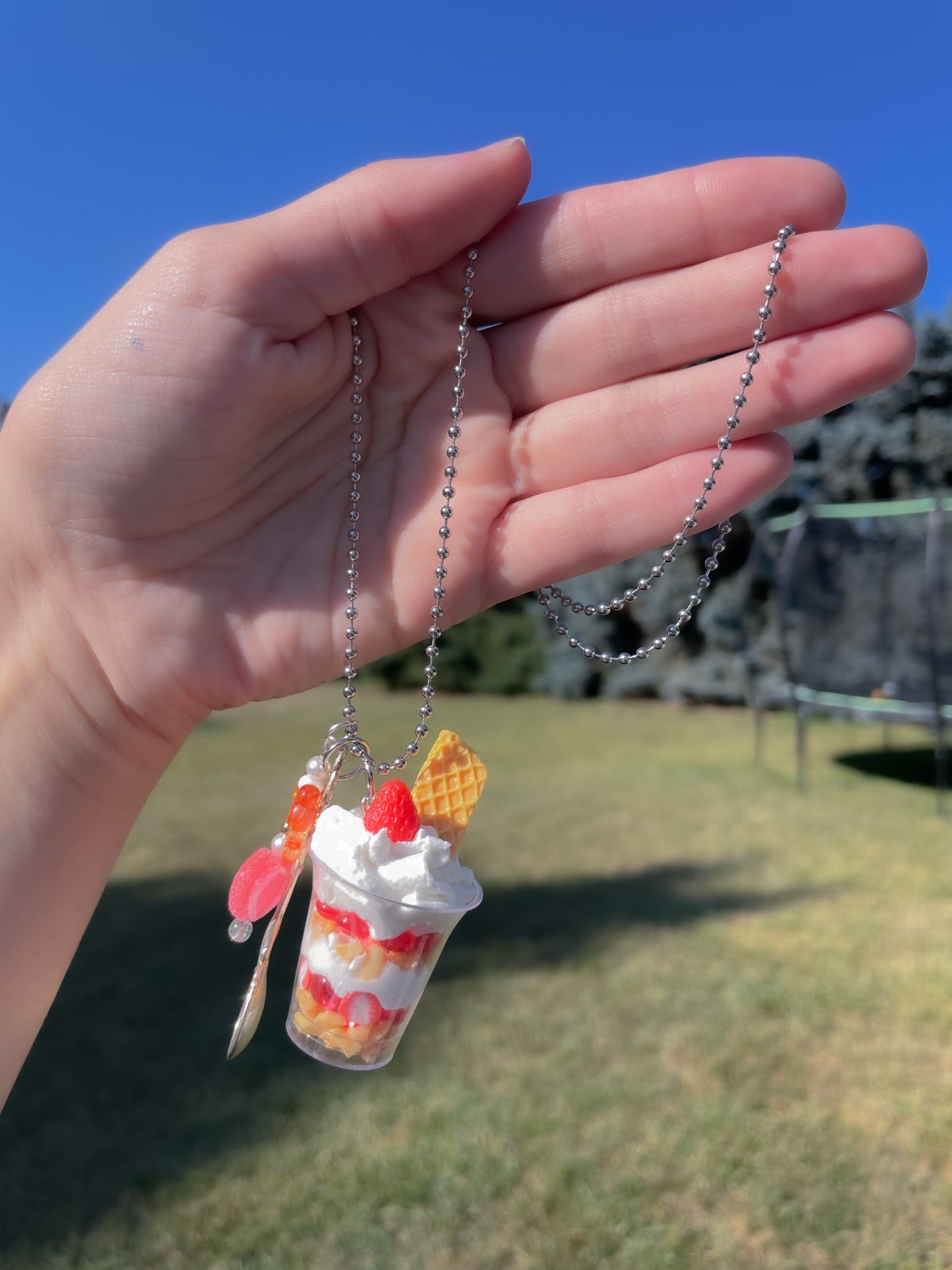 Strawberry Parfait Necklace