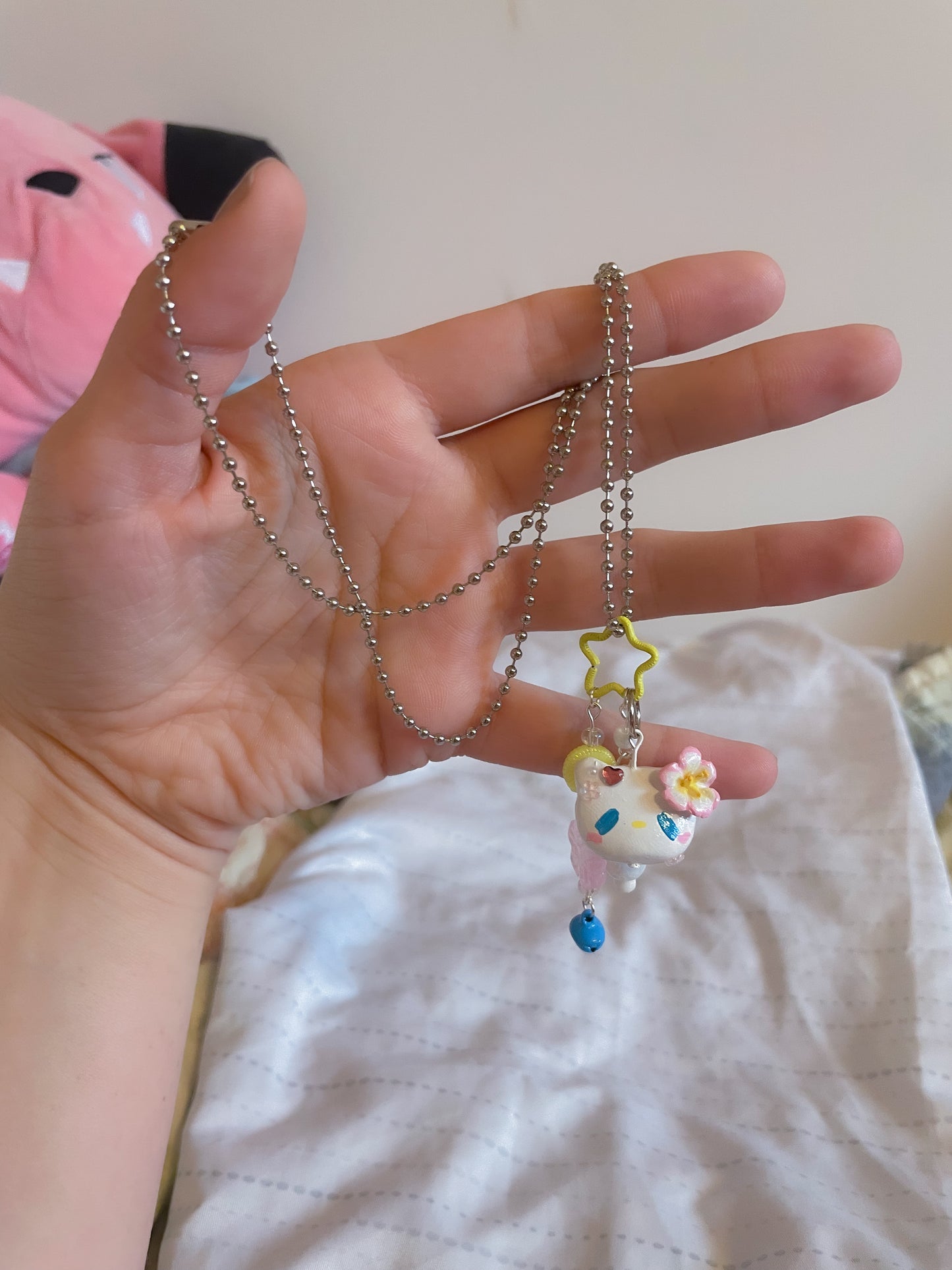 Tropical Hello Kitty Necklace