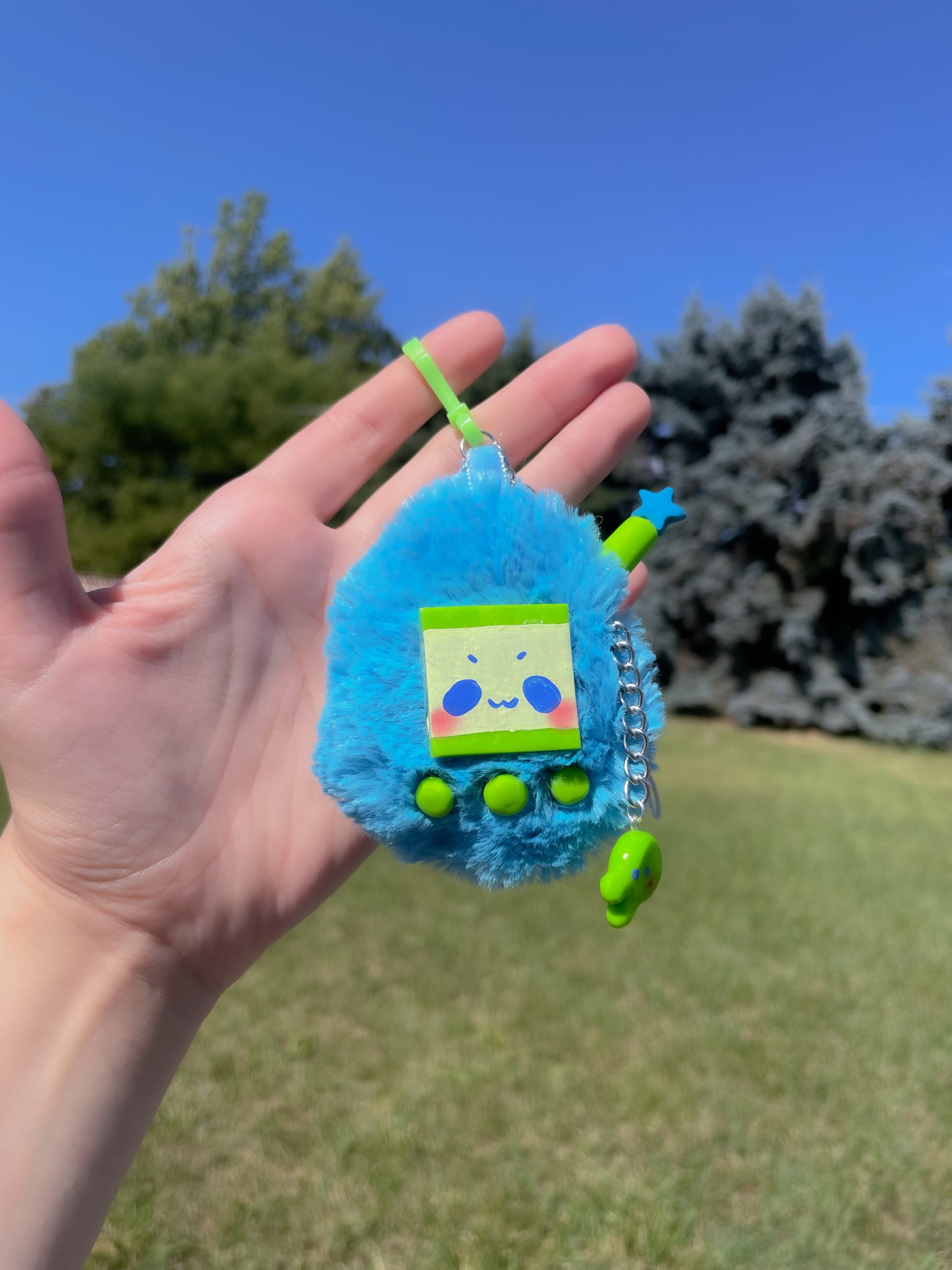 Tamagotchi Keychain
