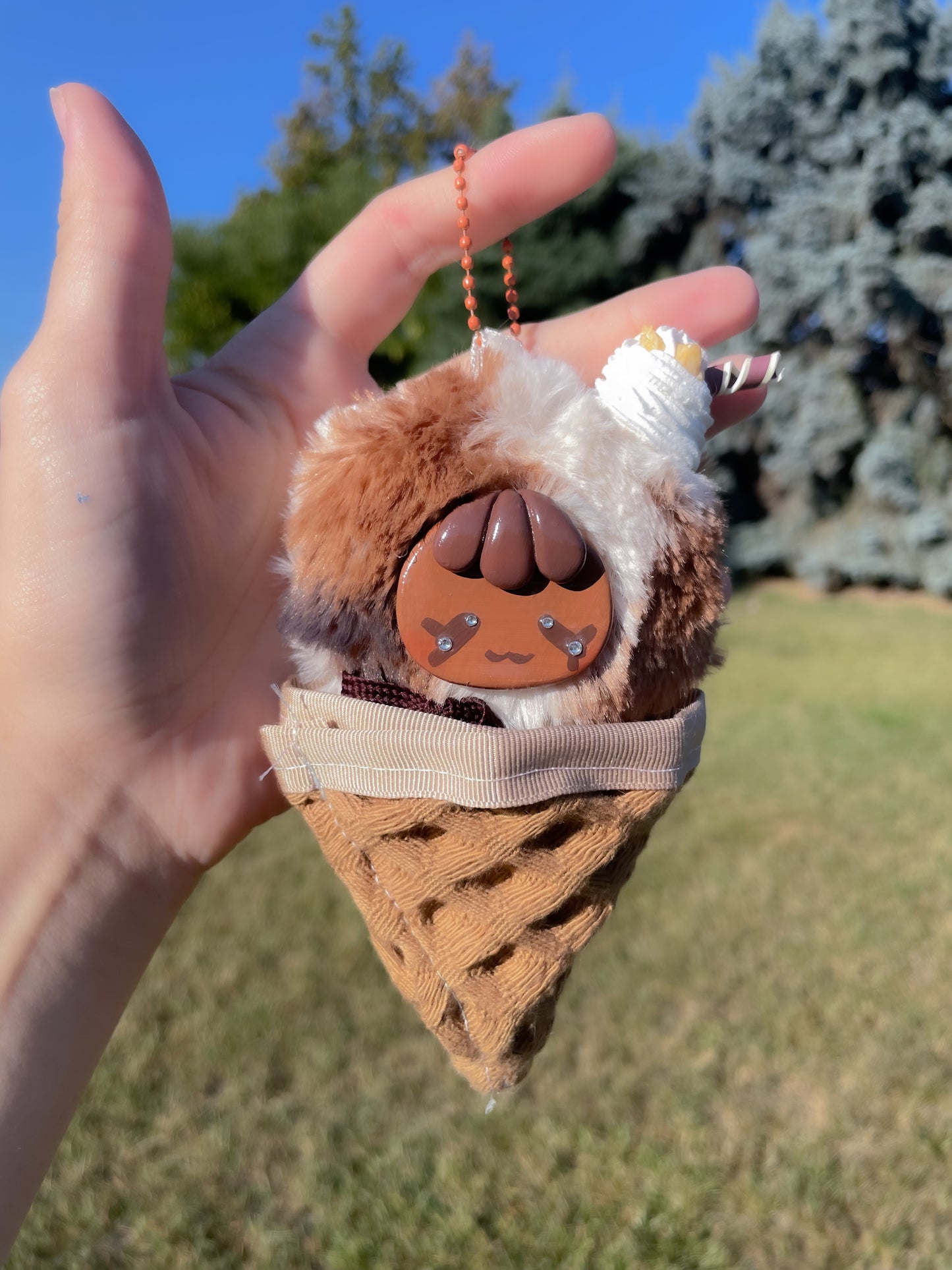 Plush Ice Cream Cone Plushies