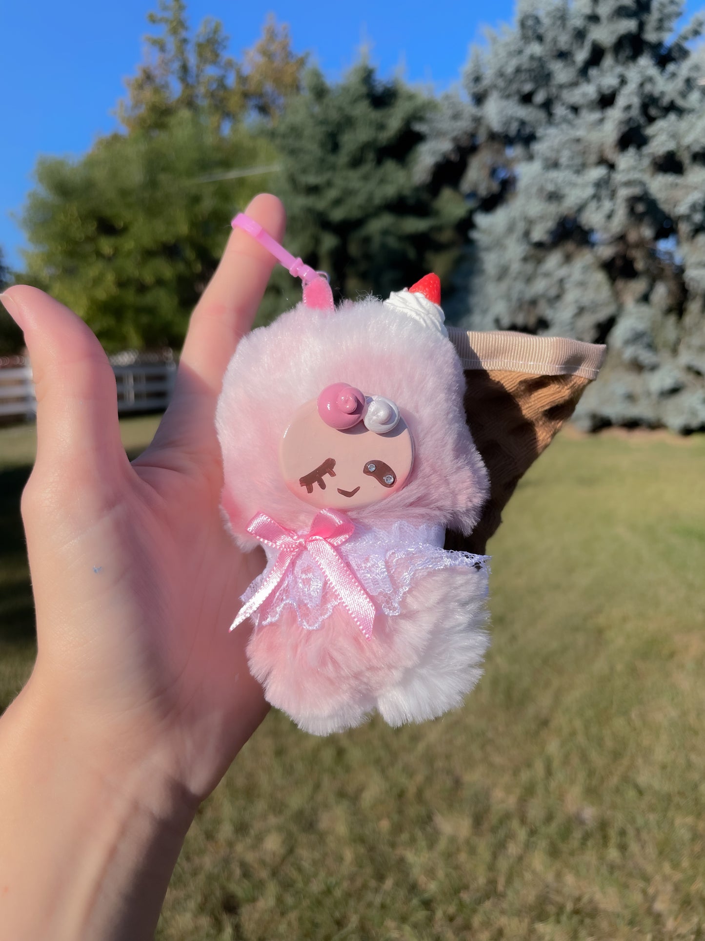 Plush Ice Cream Cone Plushies