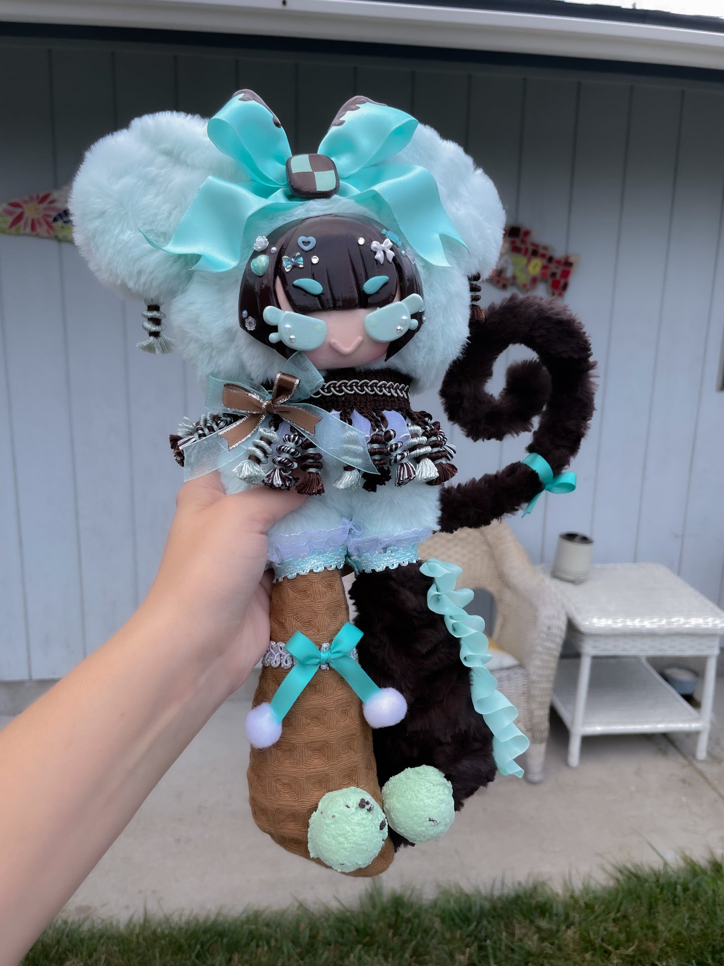 Mindy the Mint Choco Chip Mouse