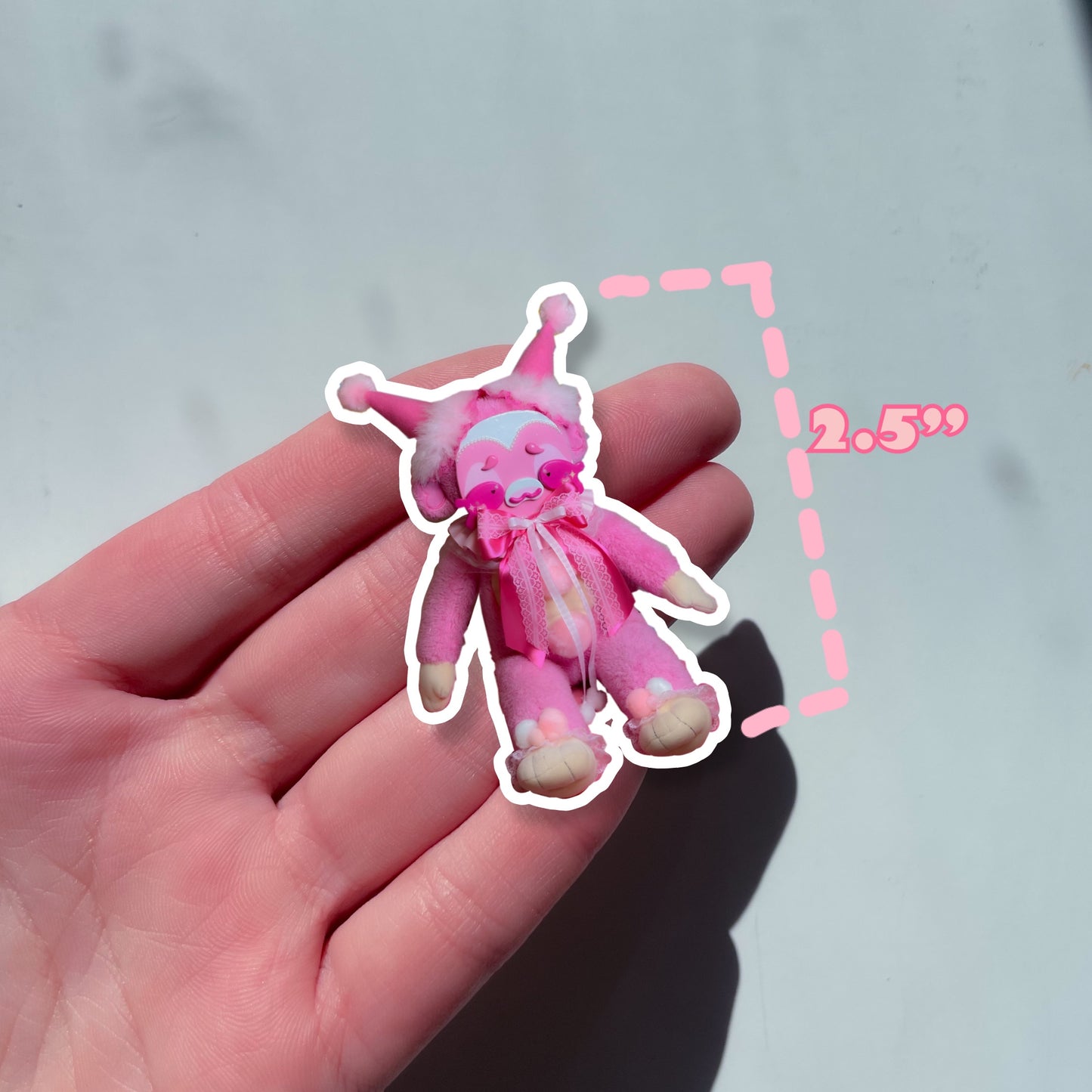Clown Plush Stickers