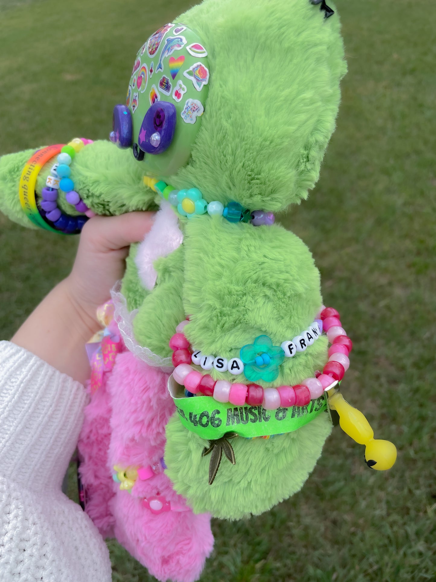 Lisa Frank Alien “Frank” Art Doll