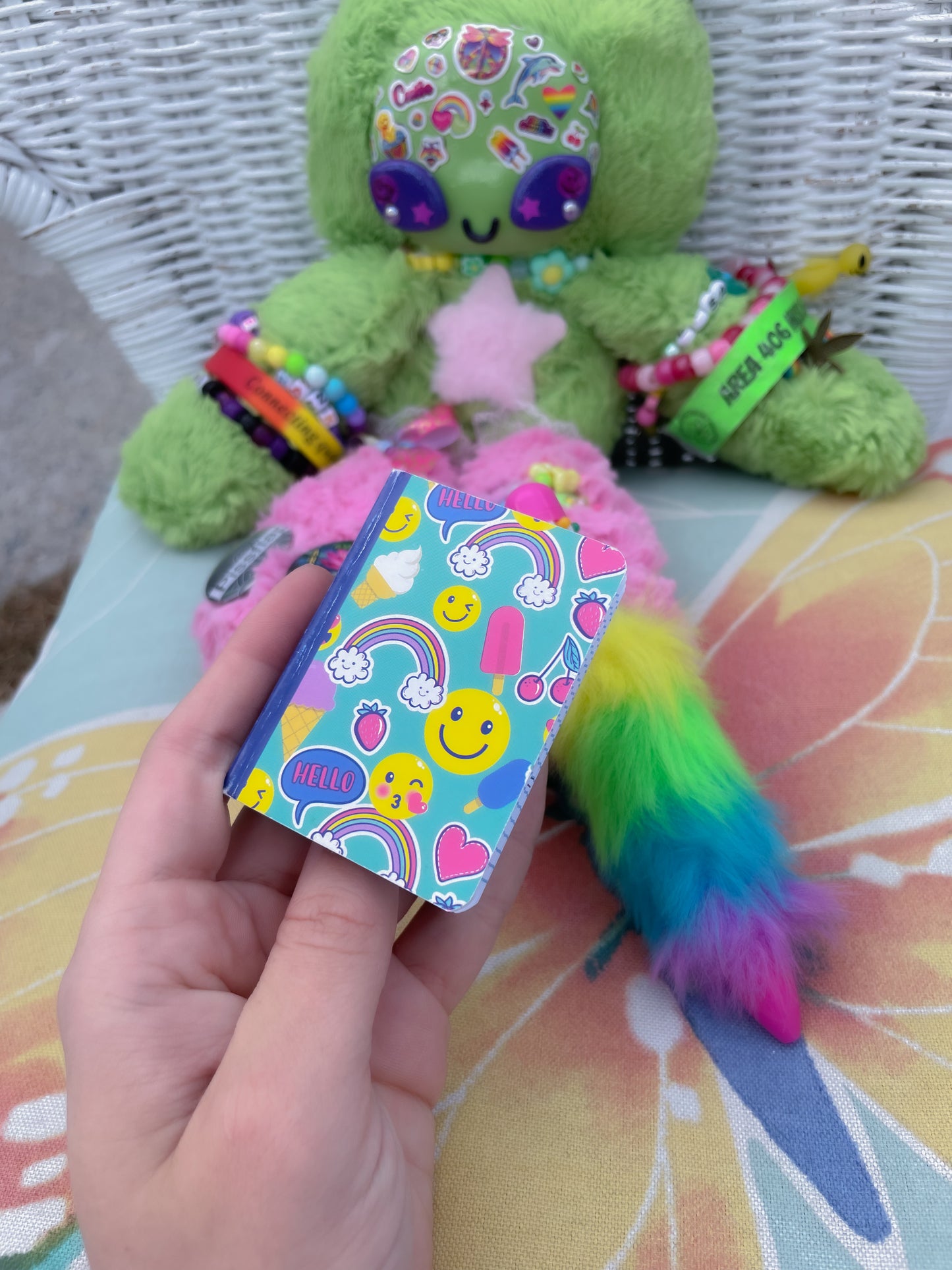 Lisa Frank Alien “Frank” Art Doll
