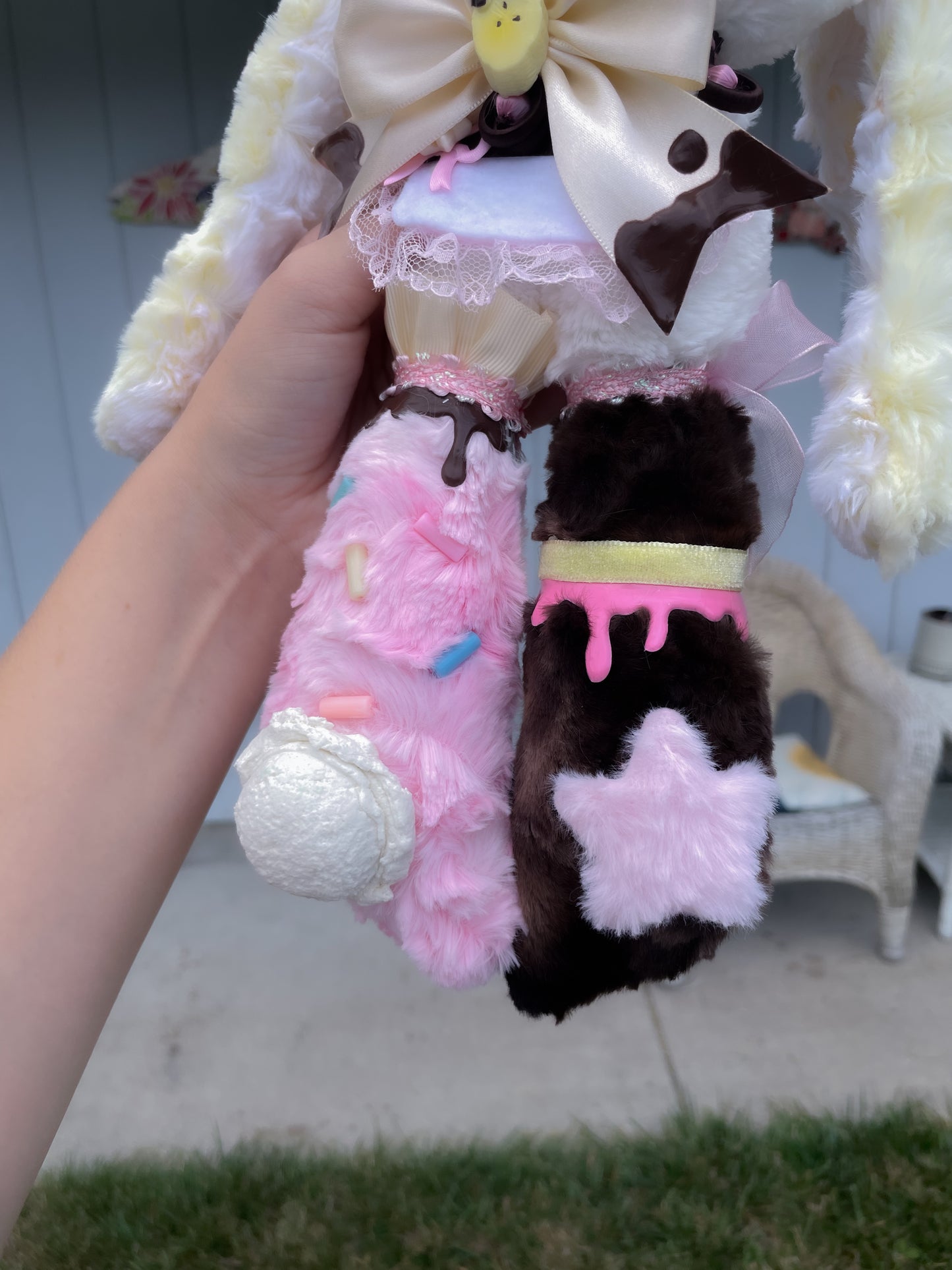 Sundae the Banana Split Bunny