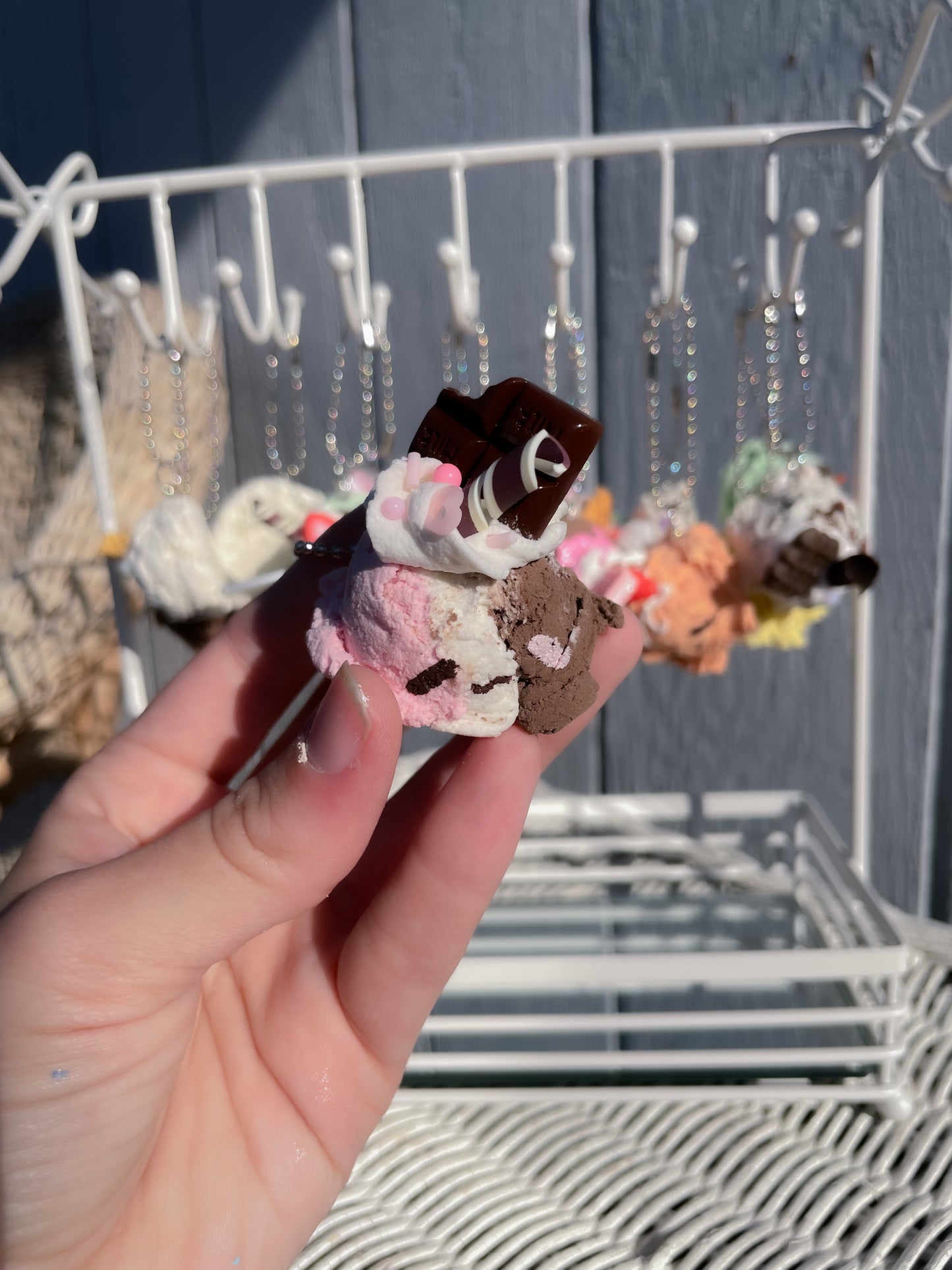 Ice Cream Scoop Charms