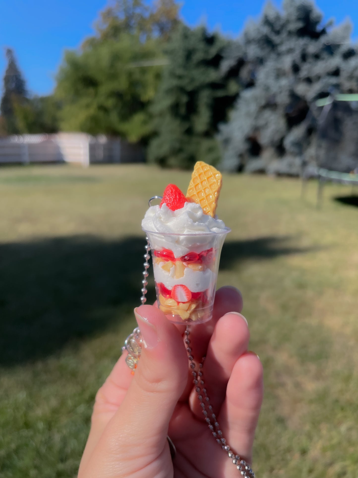 Strawberry Parfait Necklace