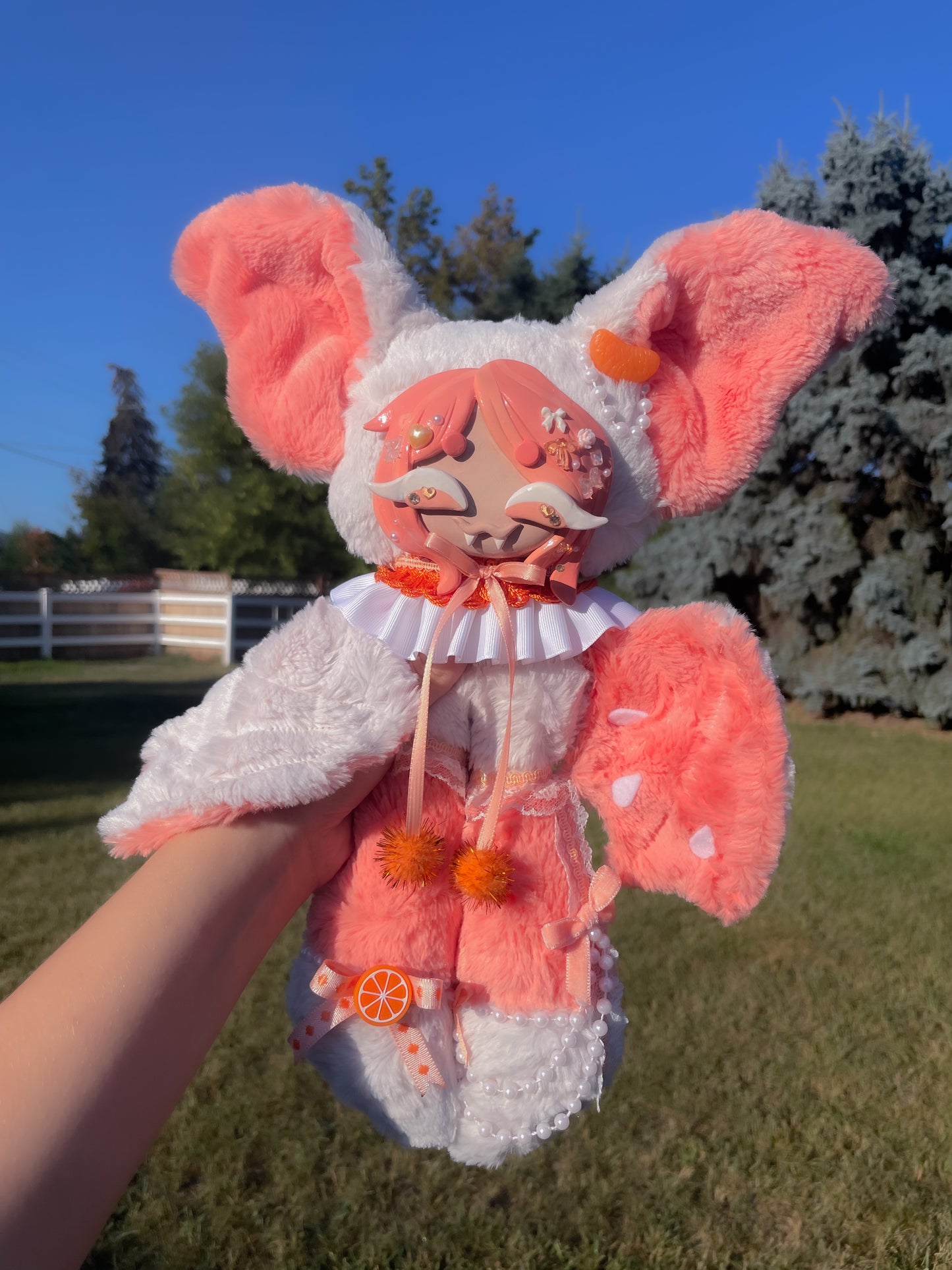 Citrus the Orange Cremesicle Bat