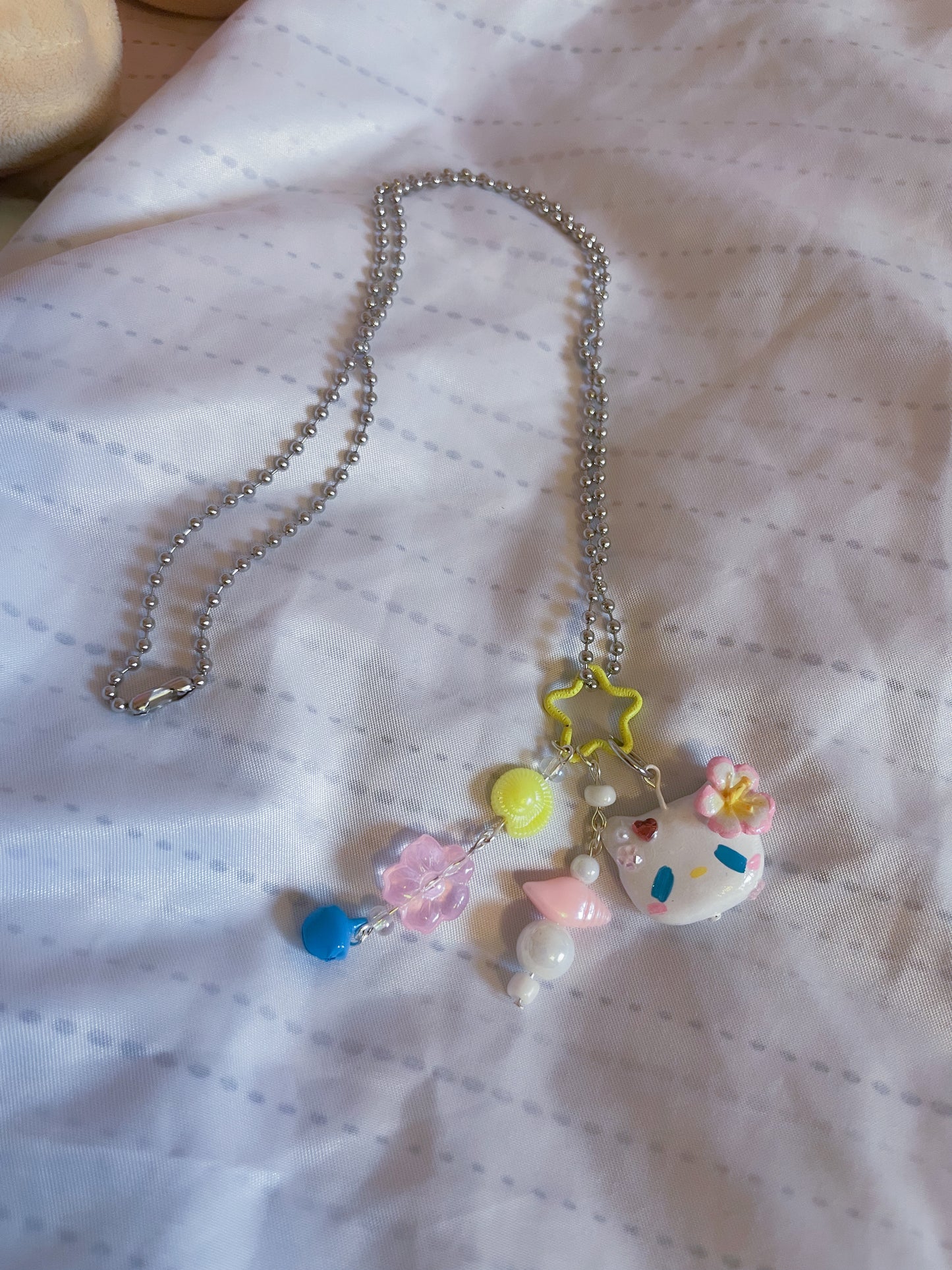Tropical Hello Kitty Necklace