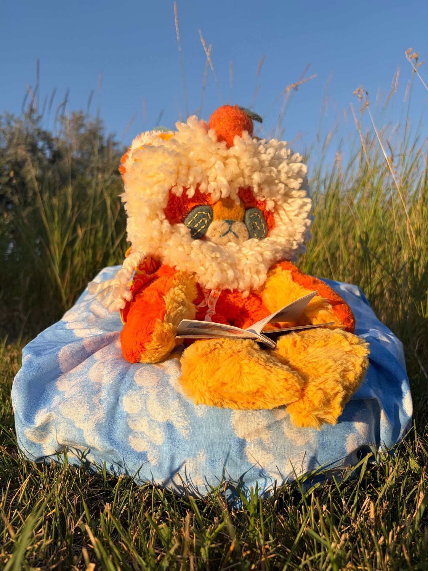 Marmalade the Orange Lion