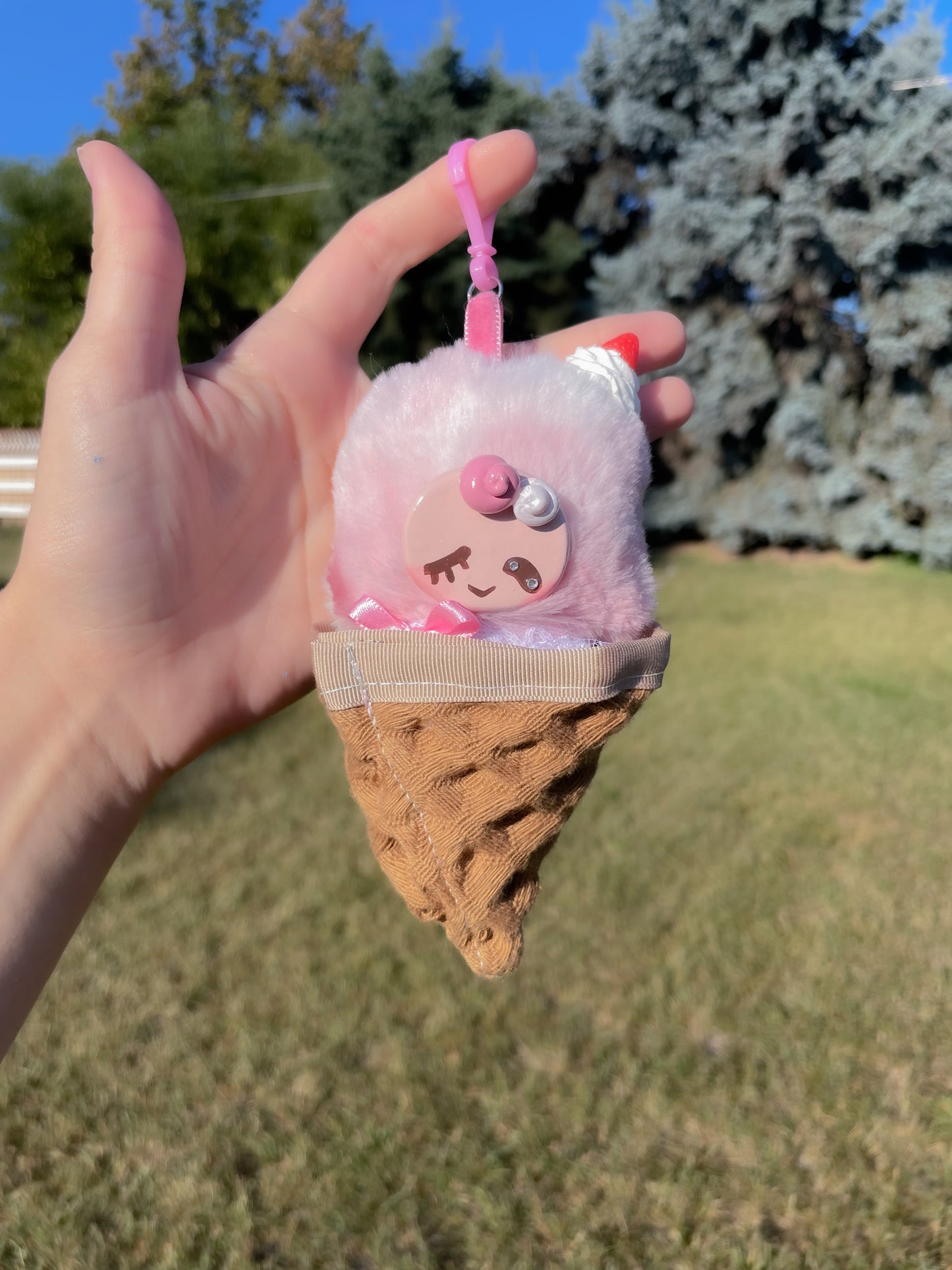 Plush Ice Cream Cone Plushies