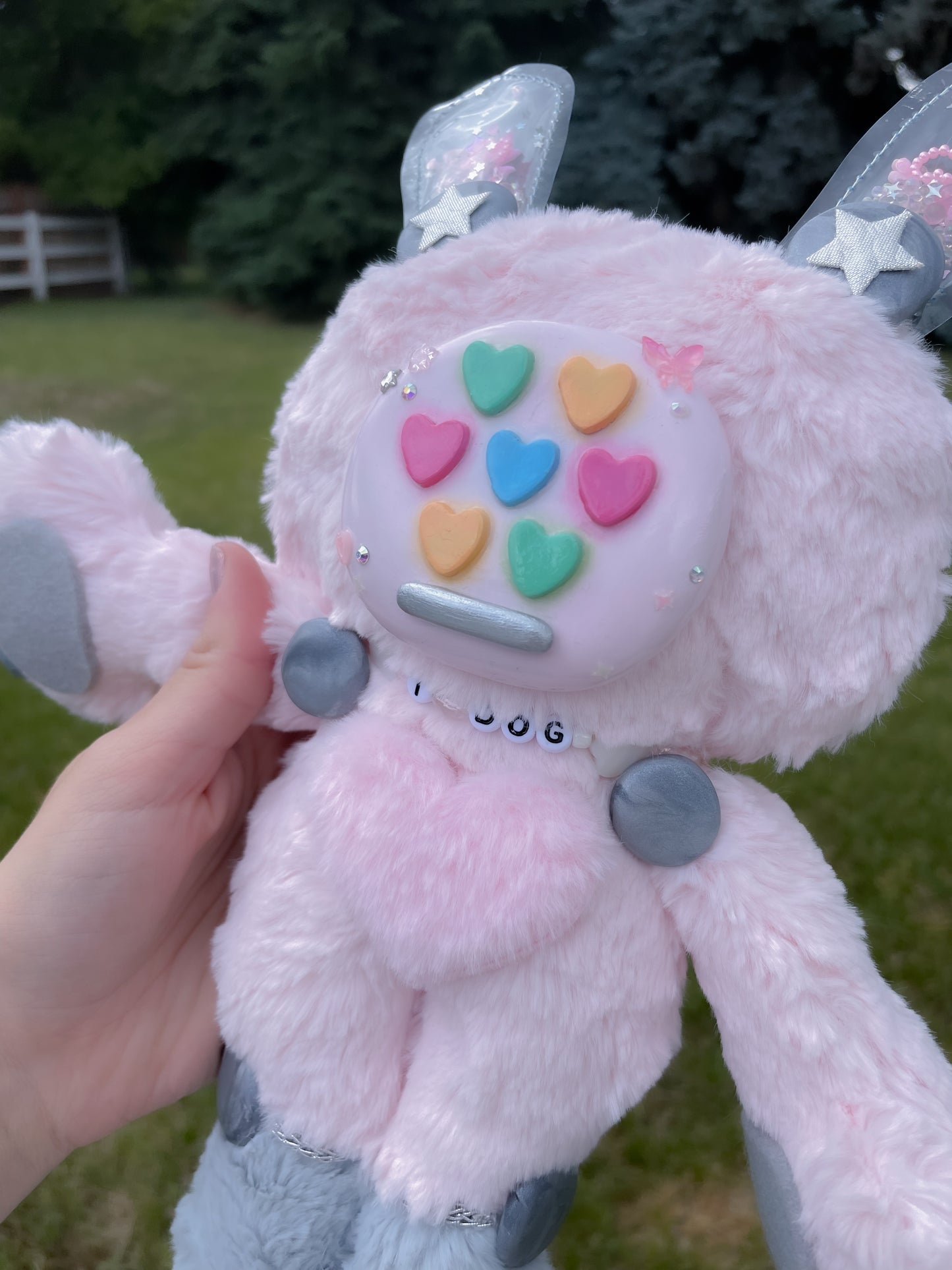 Pink IDog Artdoll