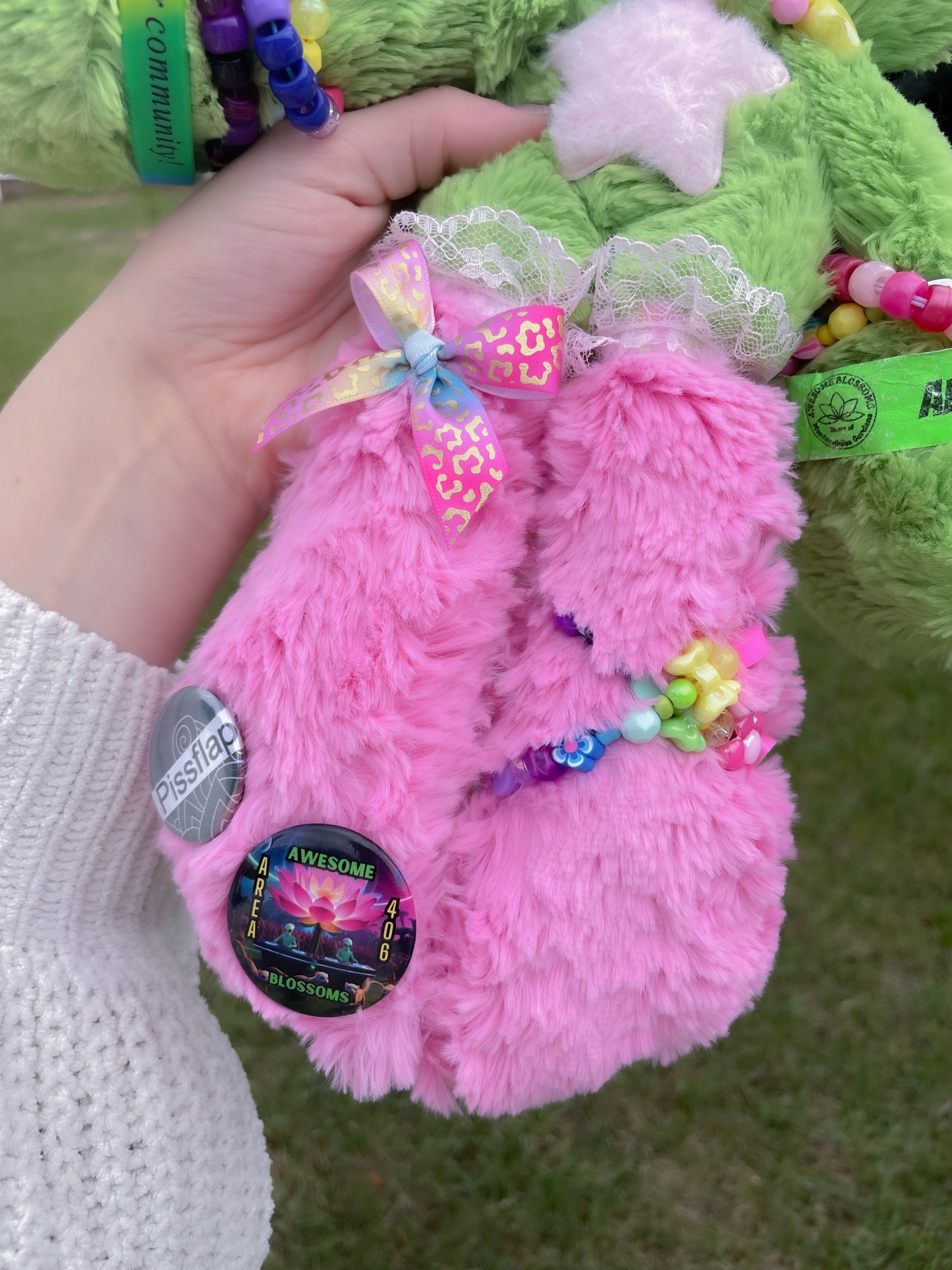 Lisa Frank Alien “Frank” Art Doll