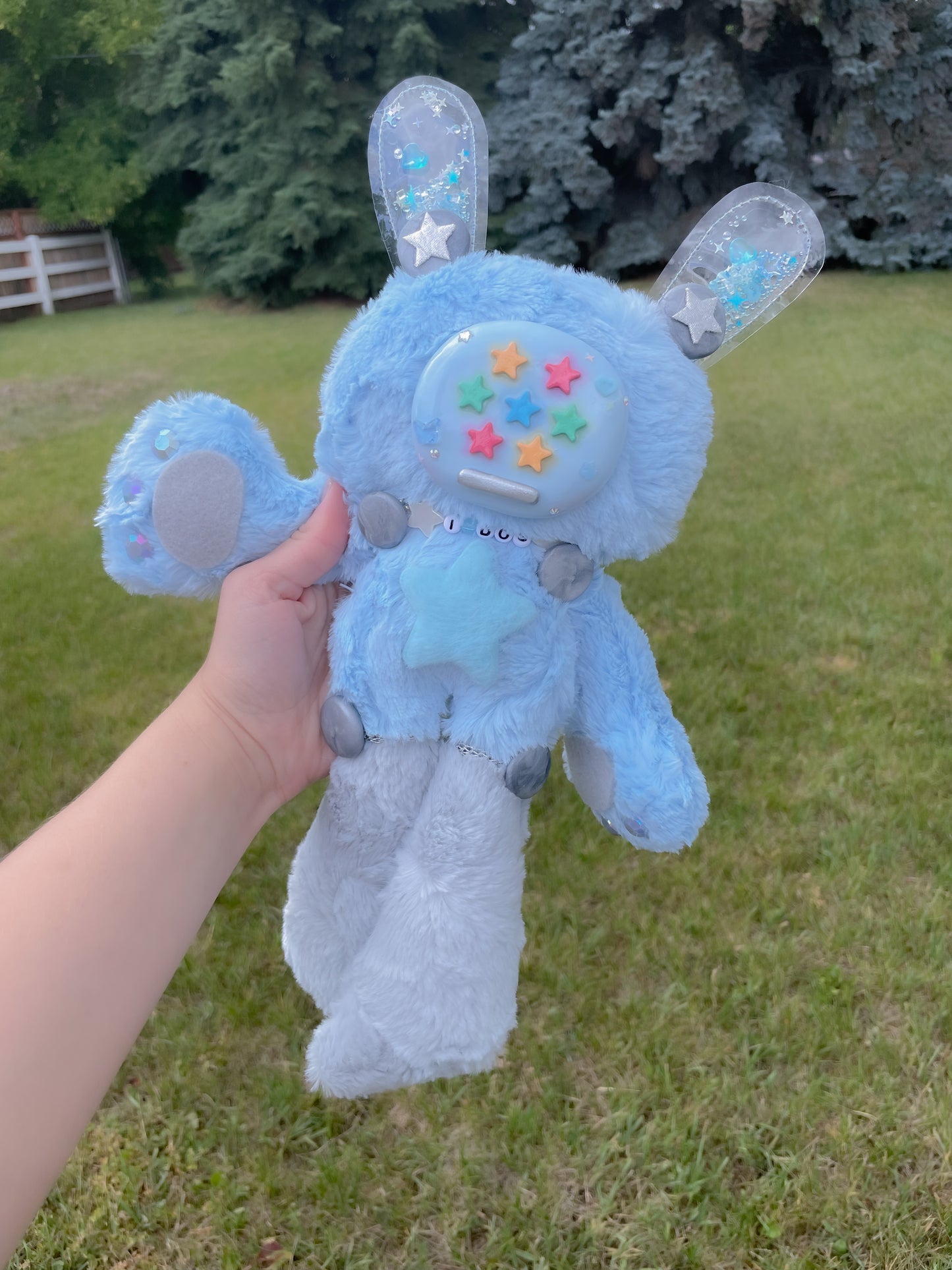 Blue IDog Artdoll