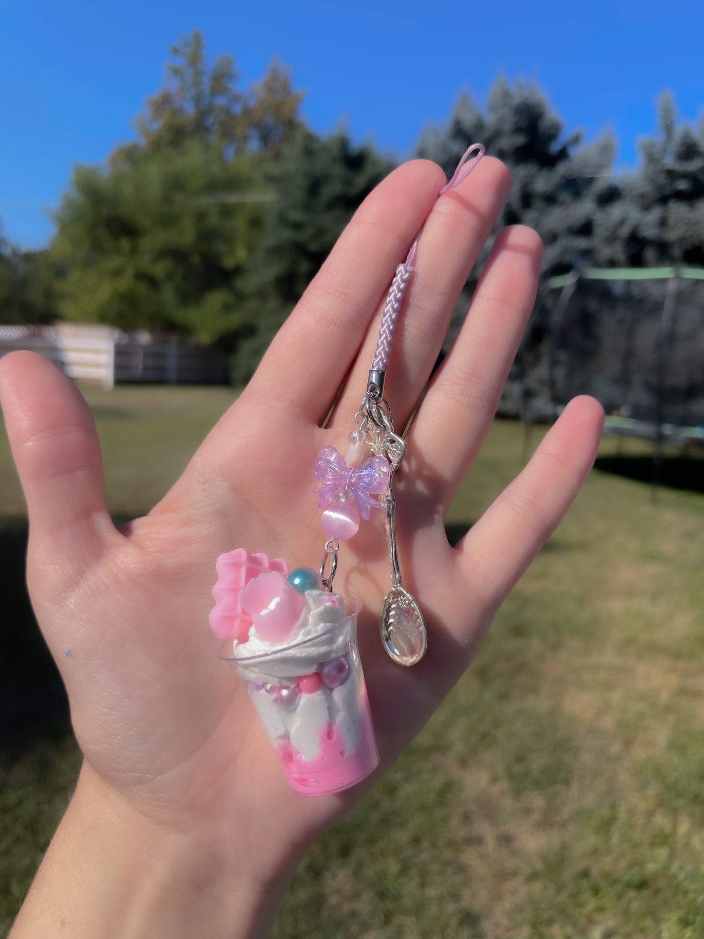 Unicorn “Vomit” Parfait Keychain/Charm