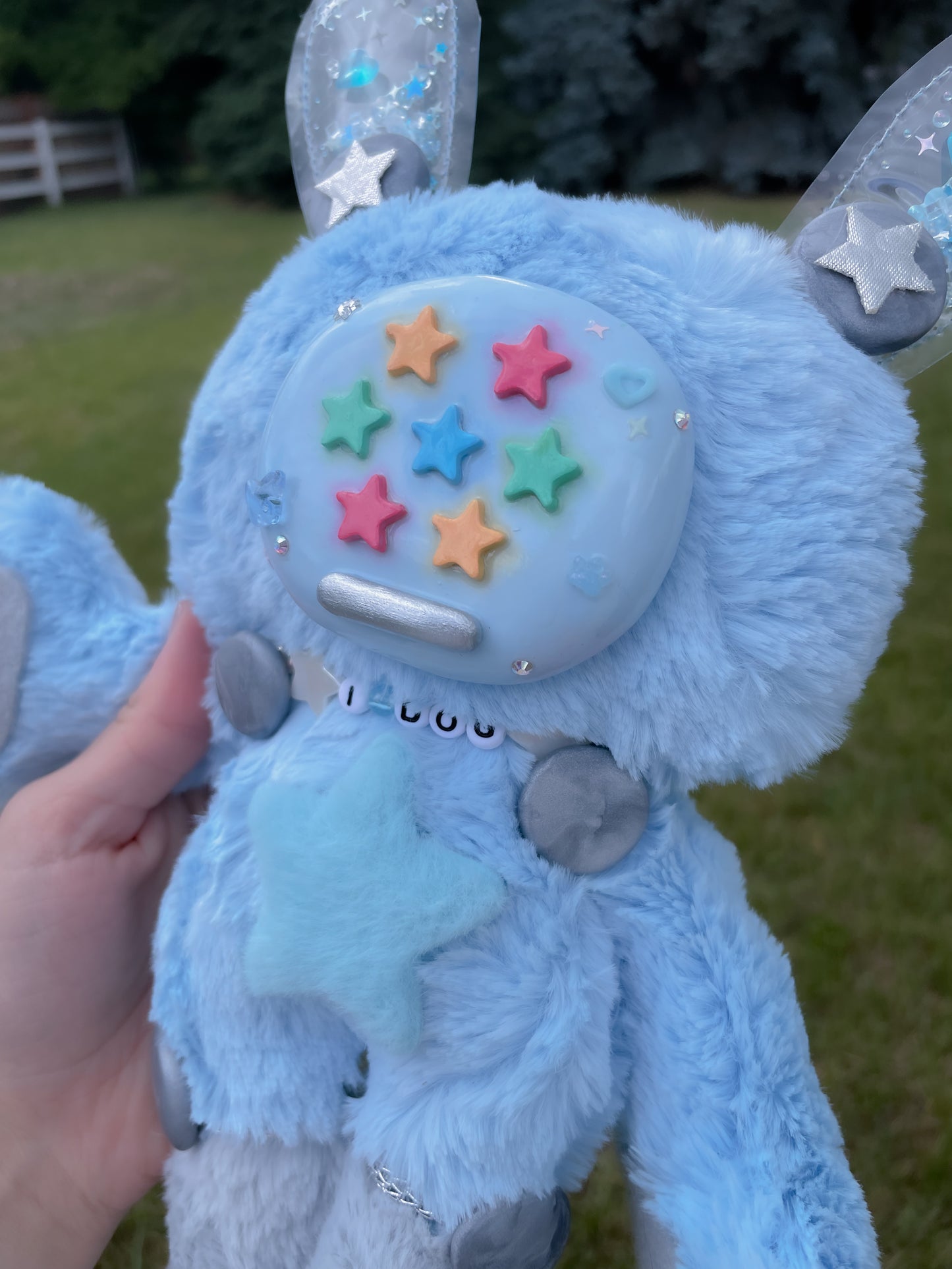 Blue IDog Artdoll