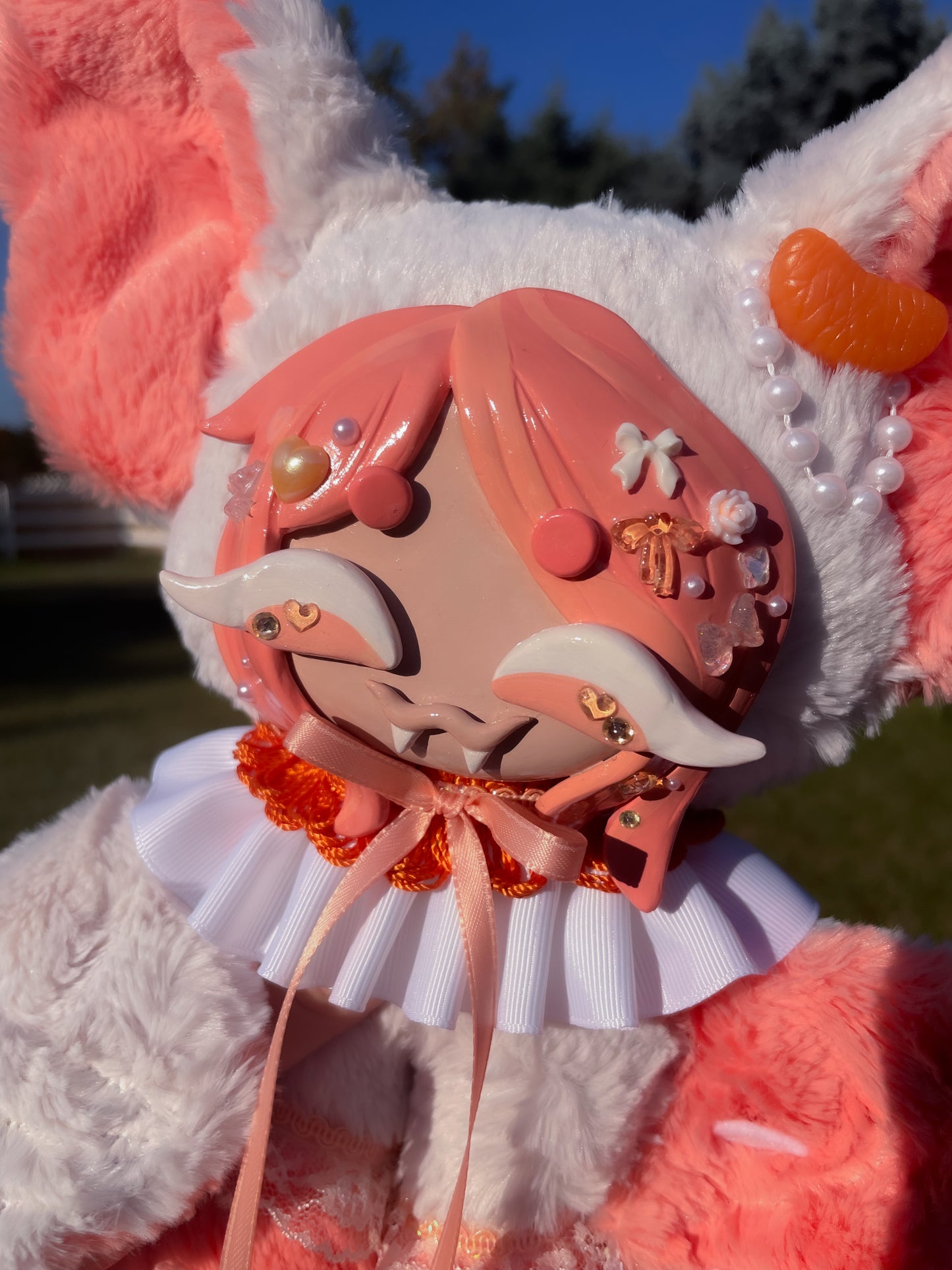 Citrus the Orange Cremesicle Bat