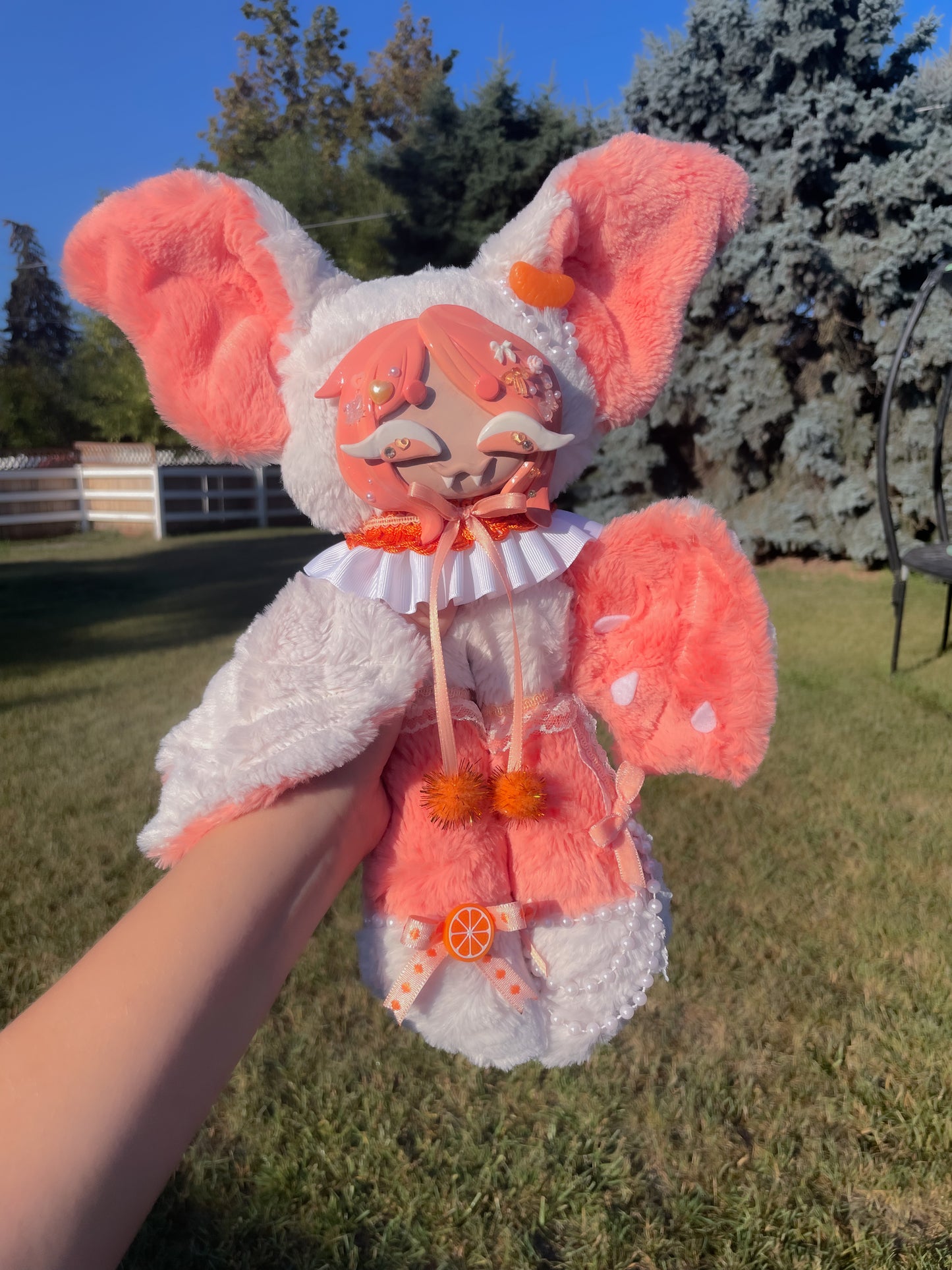 Citrus the Orange Cremesicle Bat
