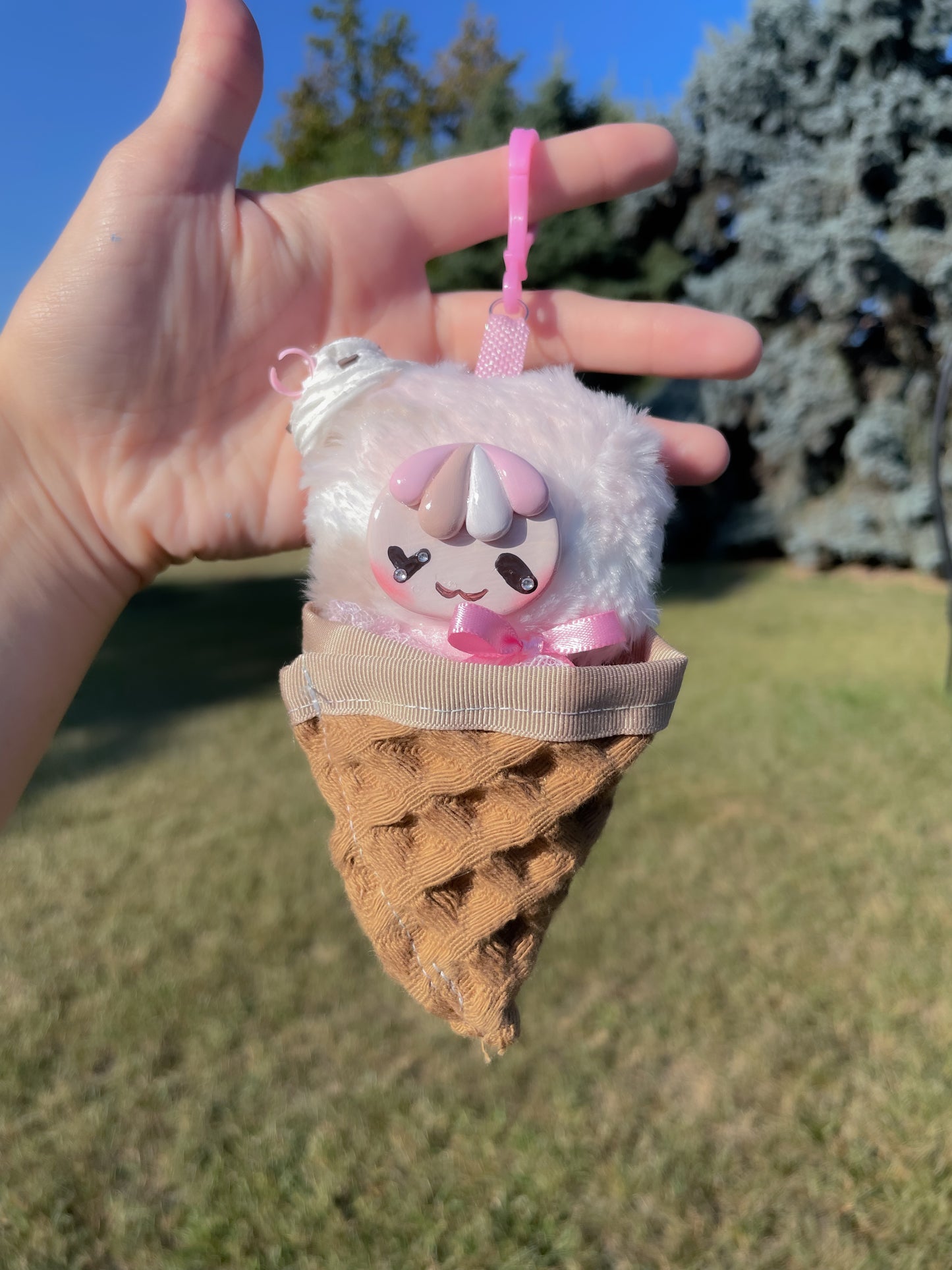 Plush Ice Cream Cone Plushies
