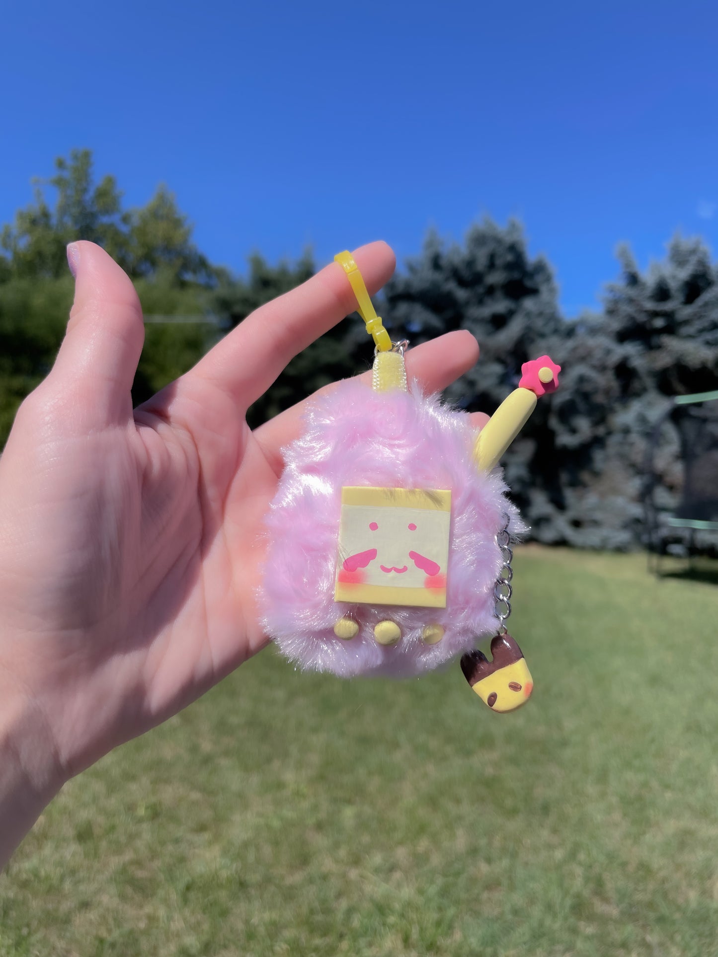 Tamagotchi Keychain