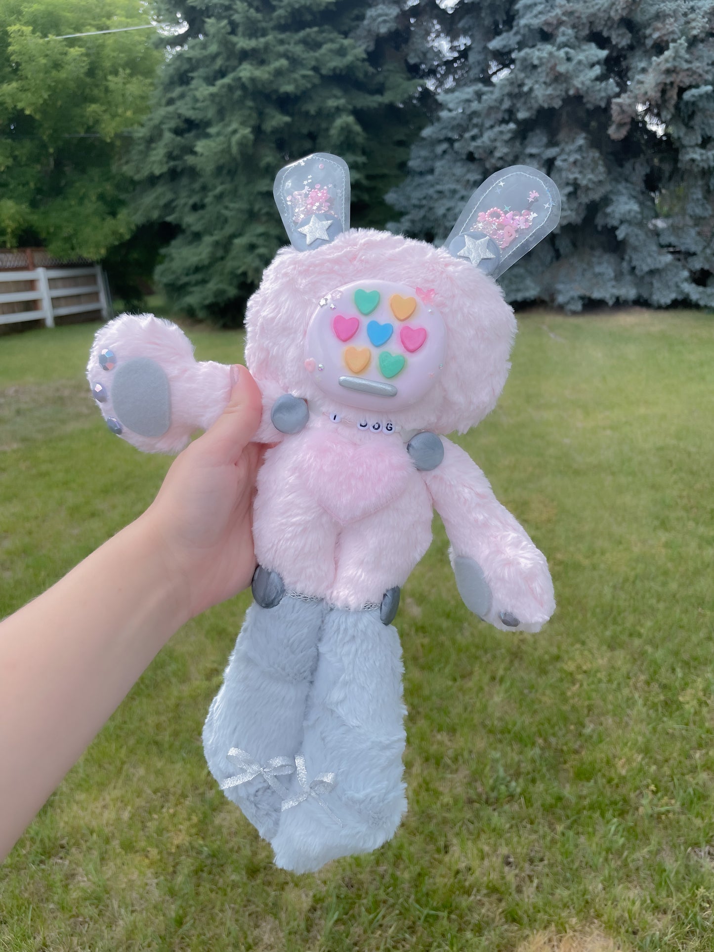 Pink IDog Artdoll