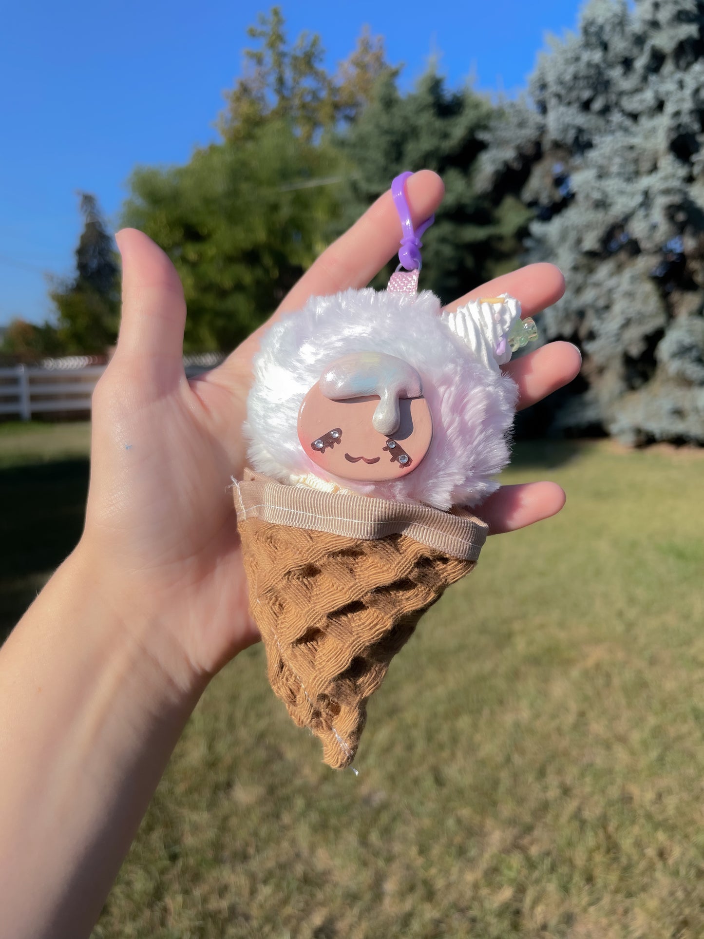 Plush Ice Cream Cone Plushies
