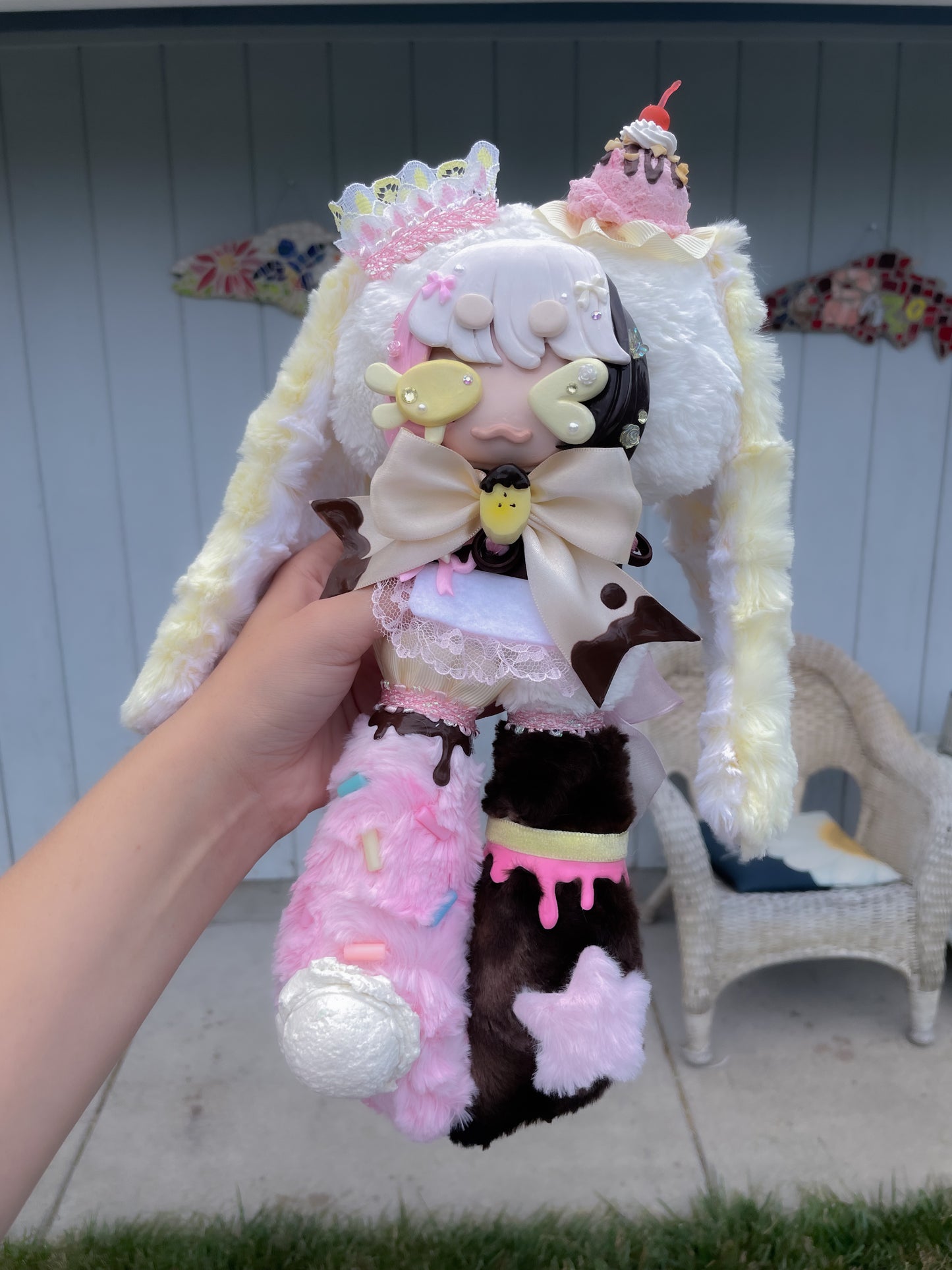 Sundae the Banana Split Bunny