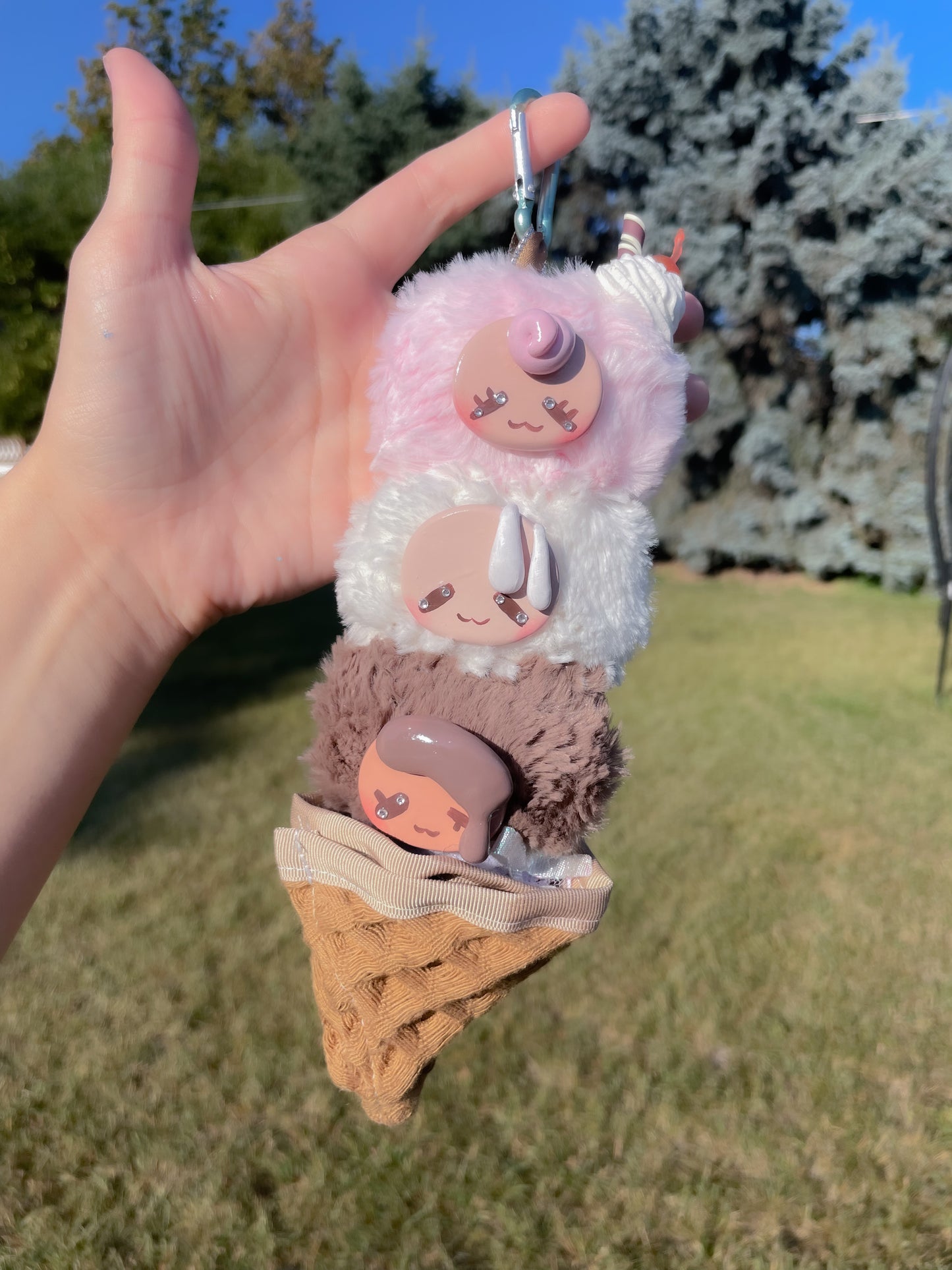 Plush Ice Cream Cone Plushies