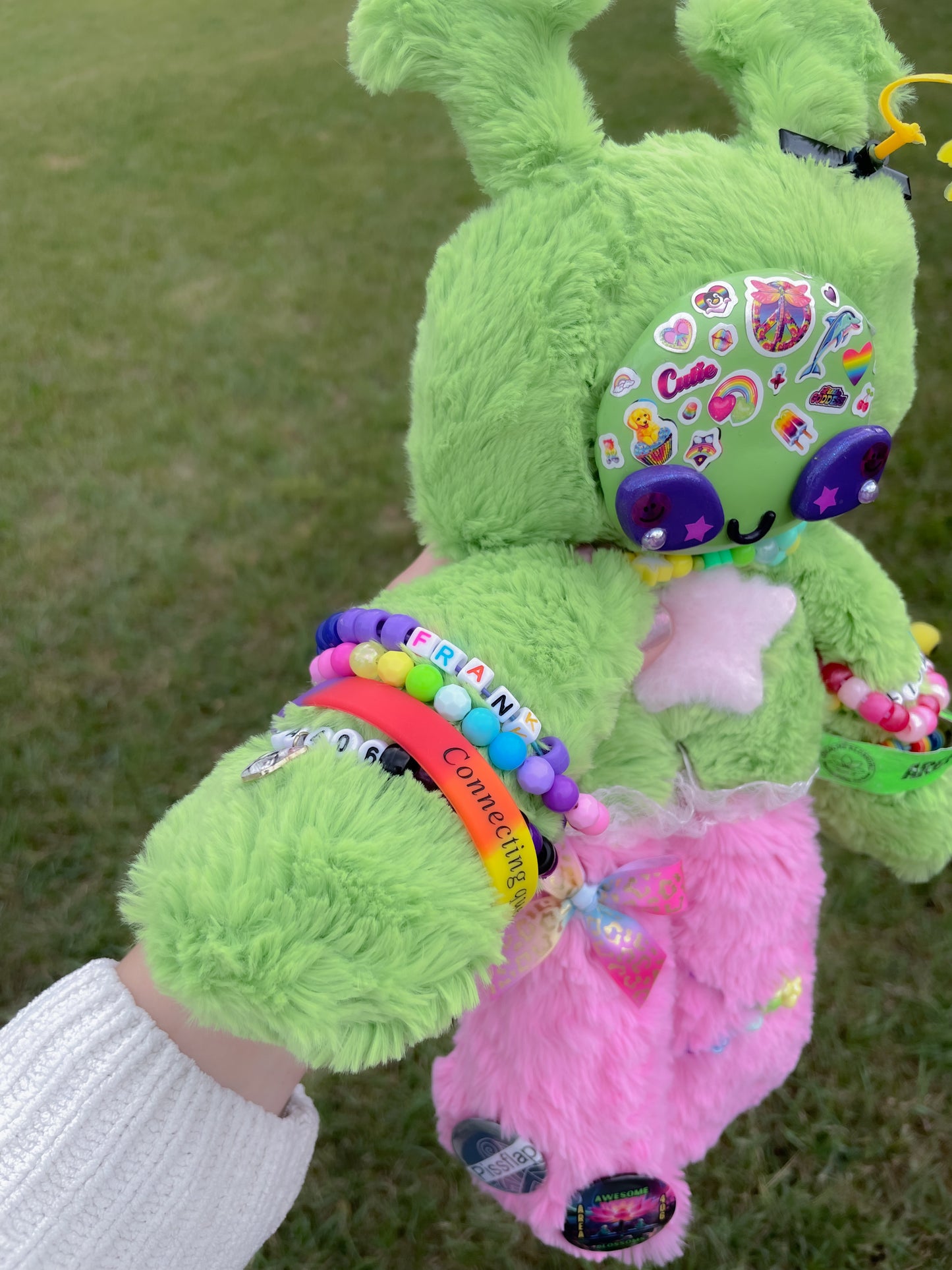 Lisa Frank Alien “Frank” Art Doll
