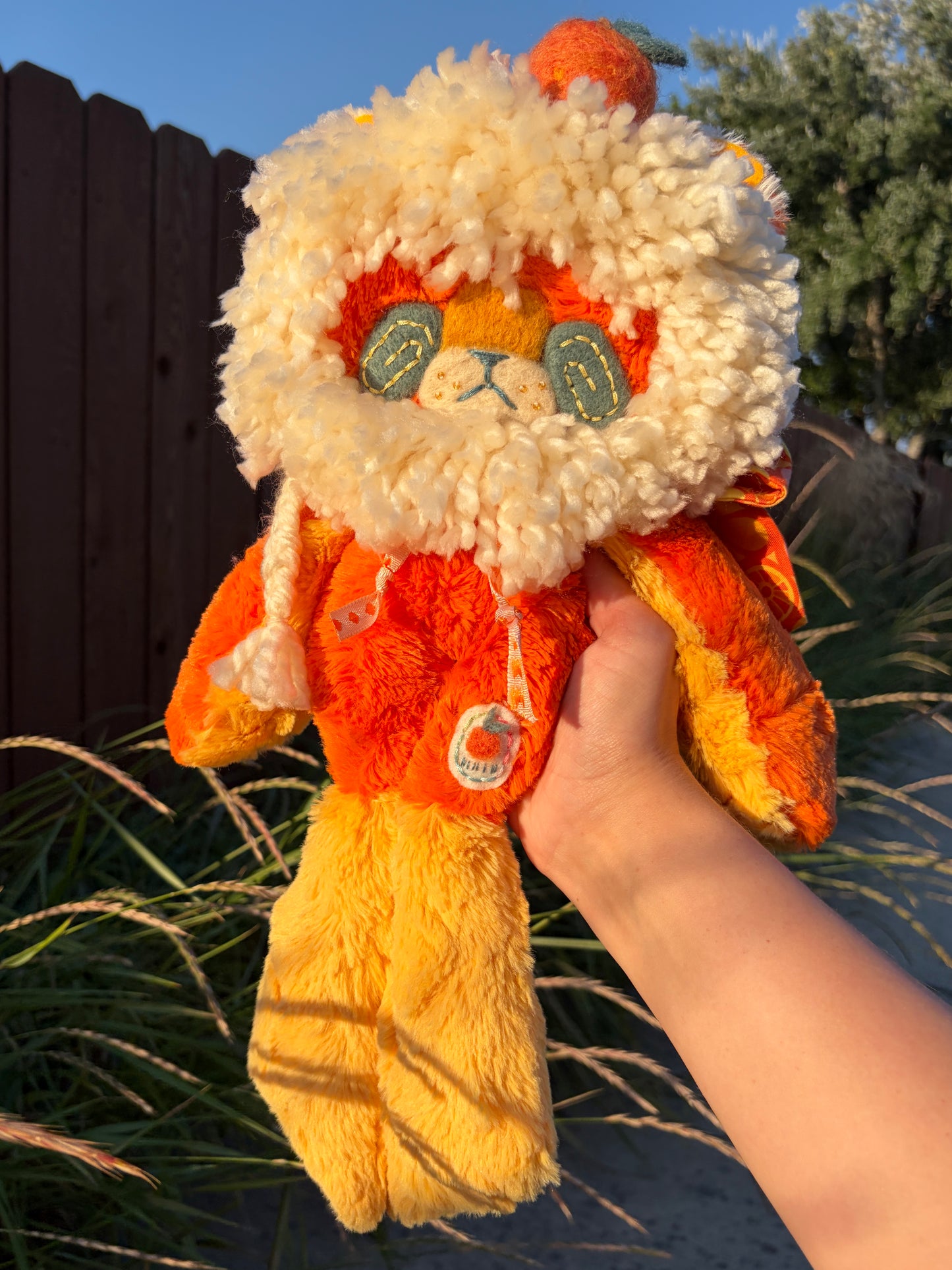 Marmalade the Orange Lion