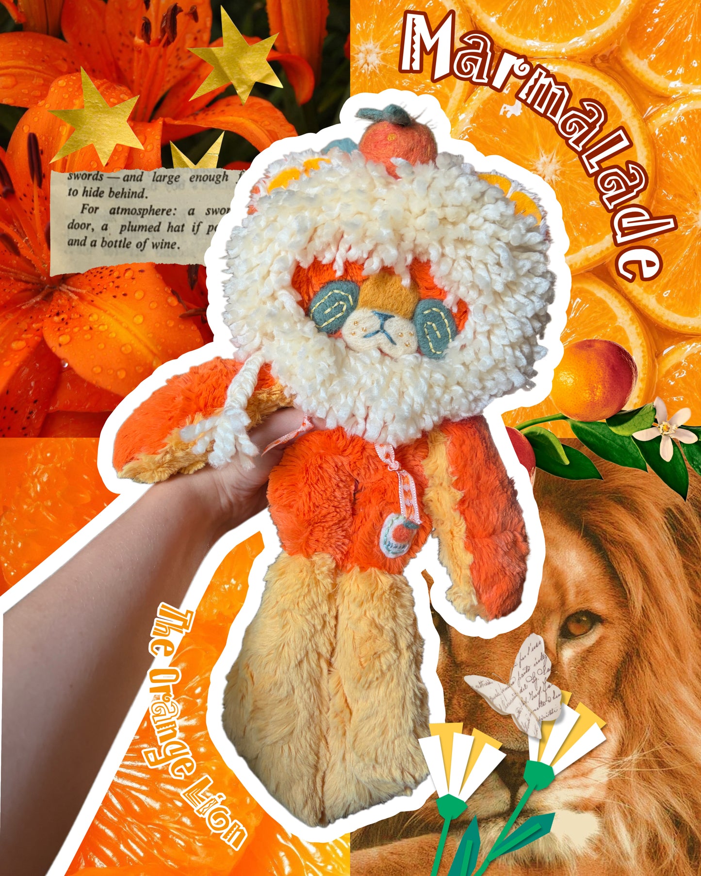 Marmalade the Orange Lion