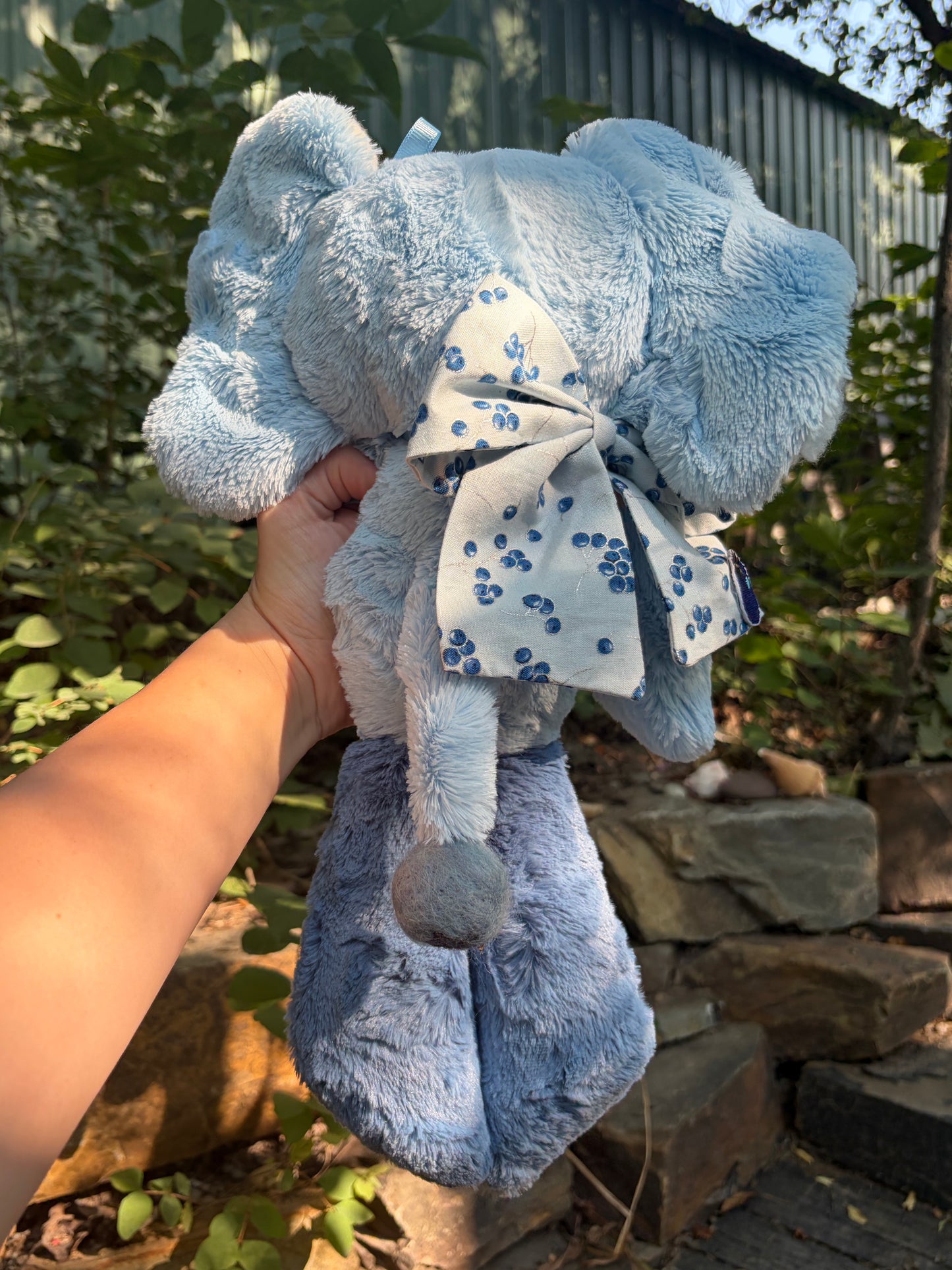 Bramble the Blueberry Elephant