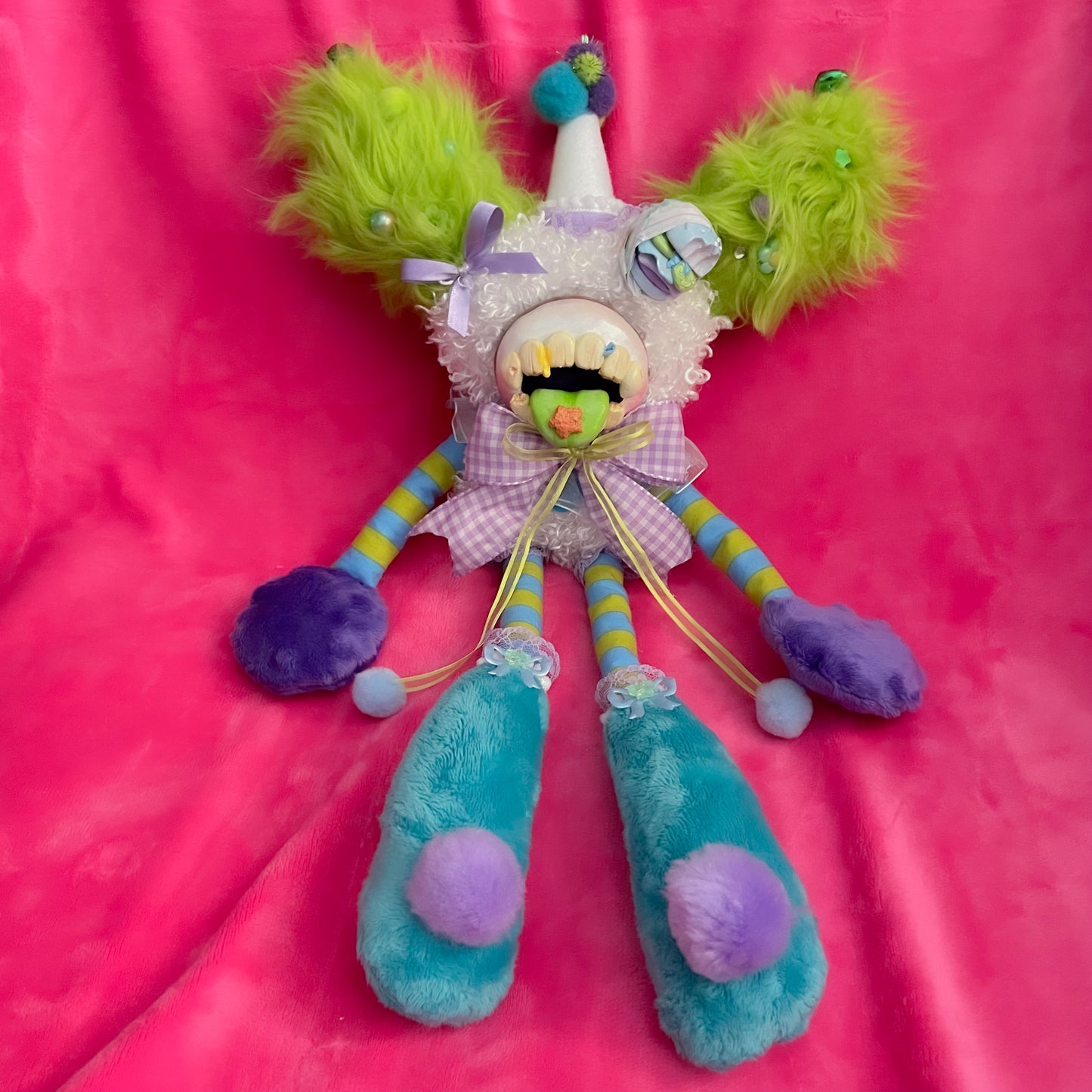 Klutz the Clown Fast Food Art Doll