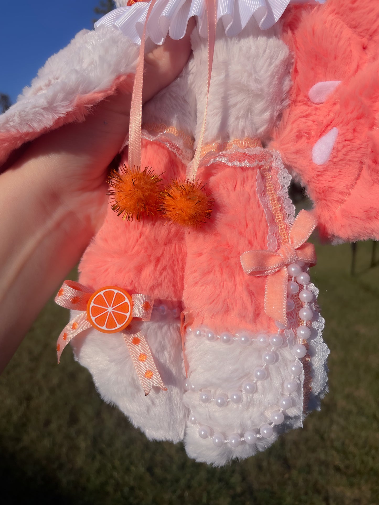 Citrus the Orange Cremesicle Bat