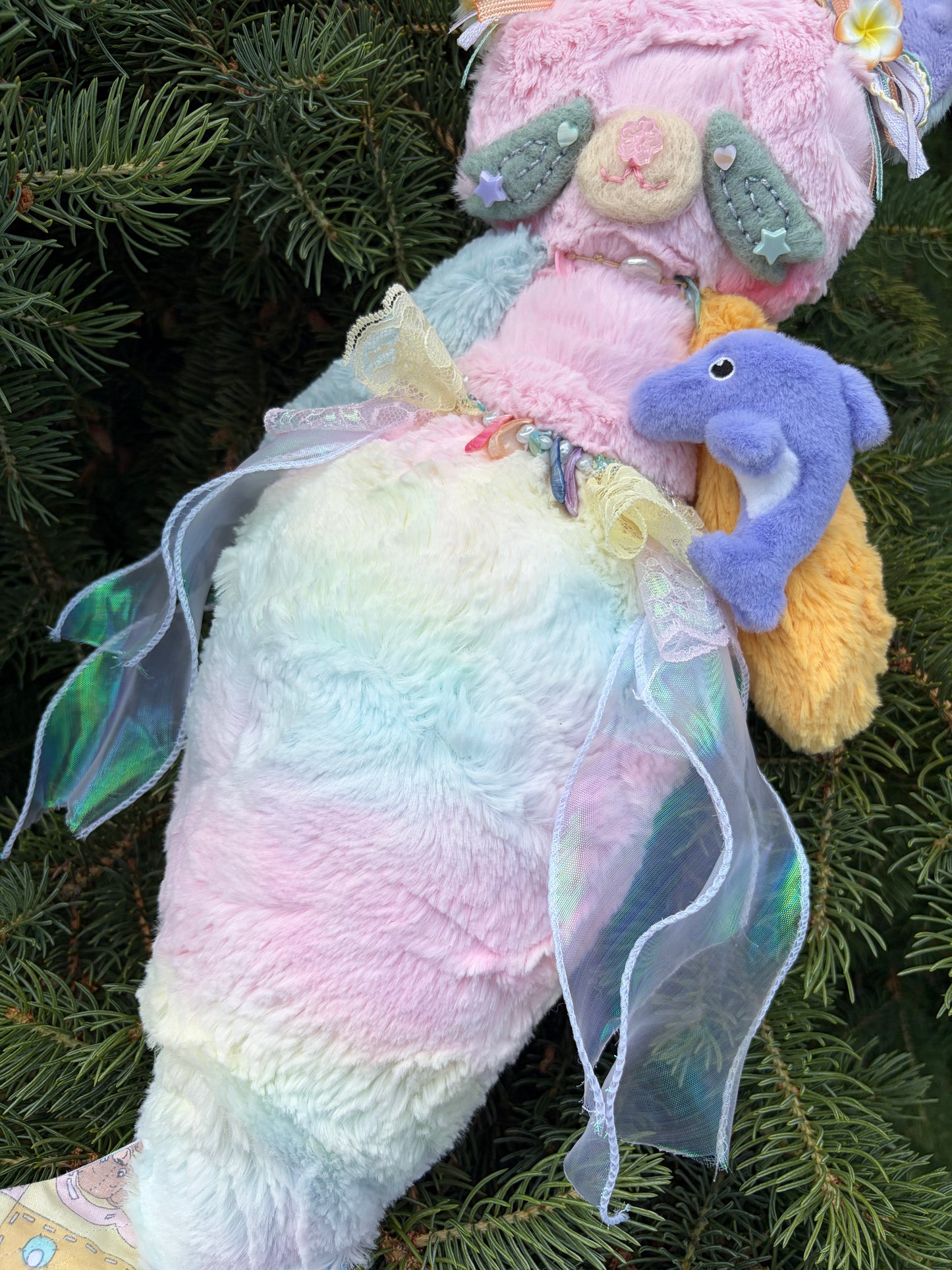 Pearl the Colorblock Mermaid