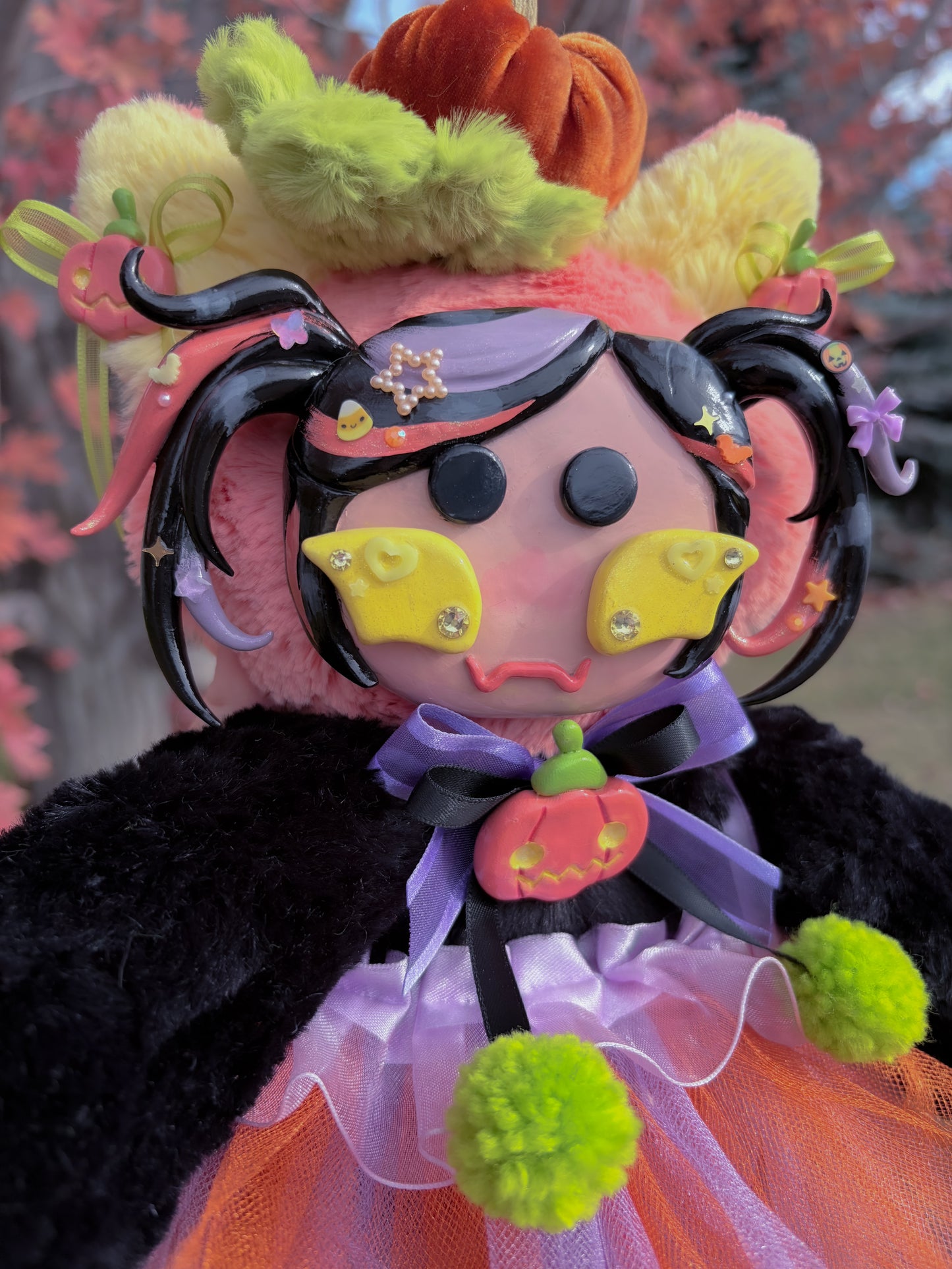 Elvira the Jack-o’-lantern Cat