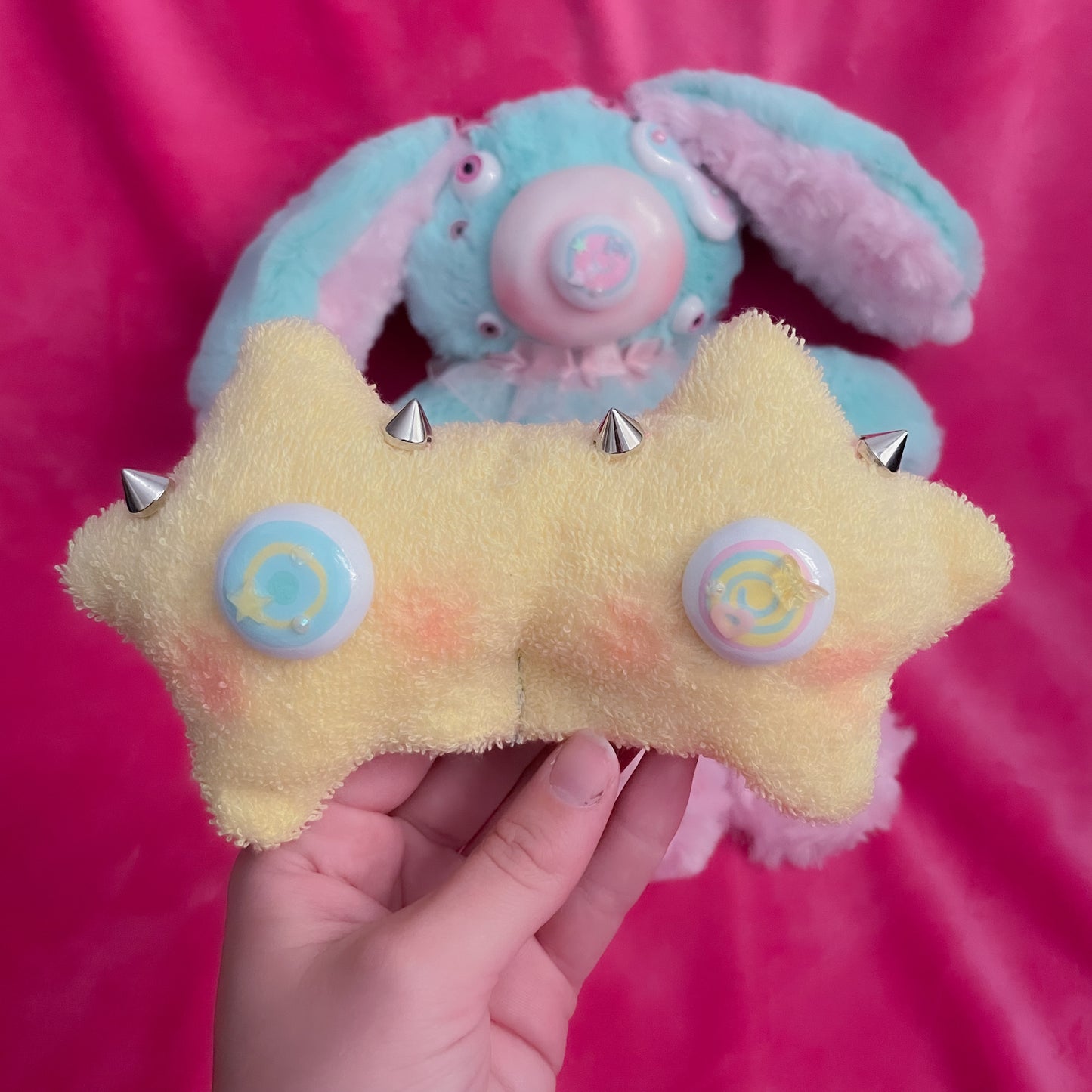 Eileene the Eyeball Bunny Plushie