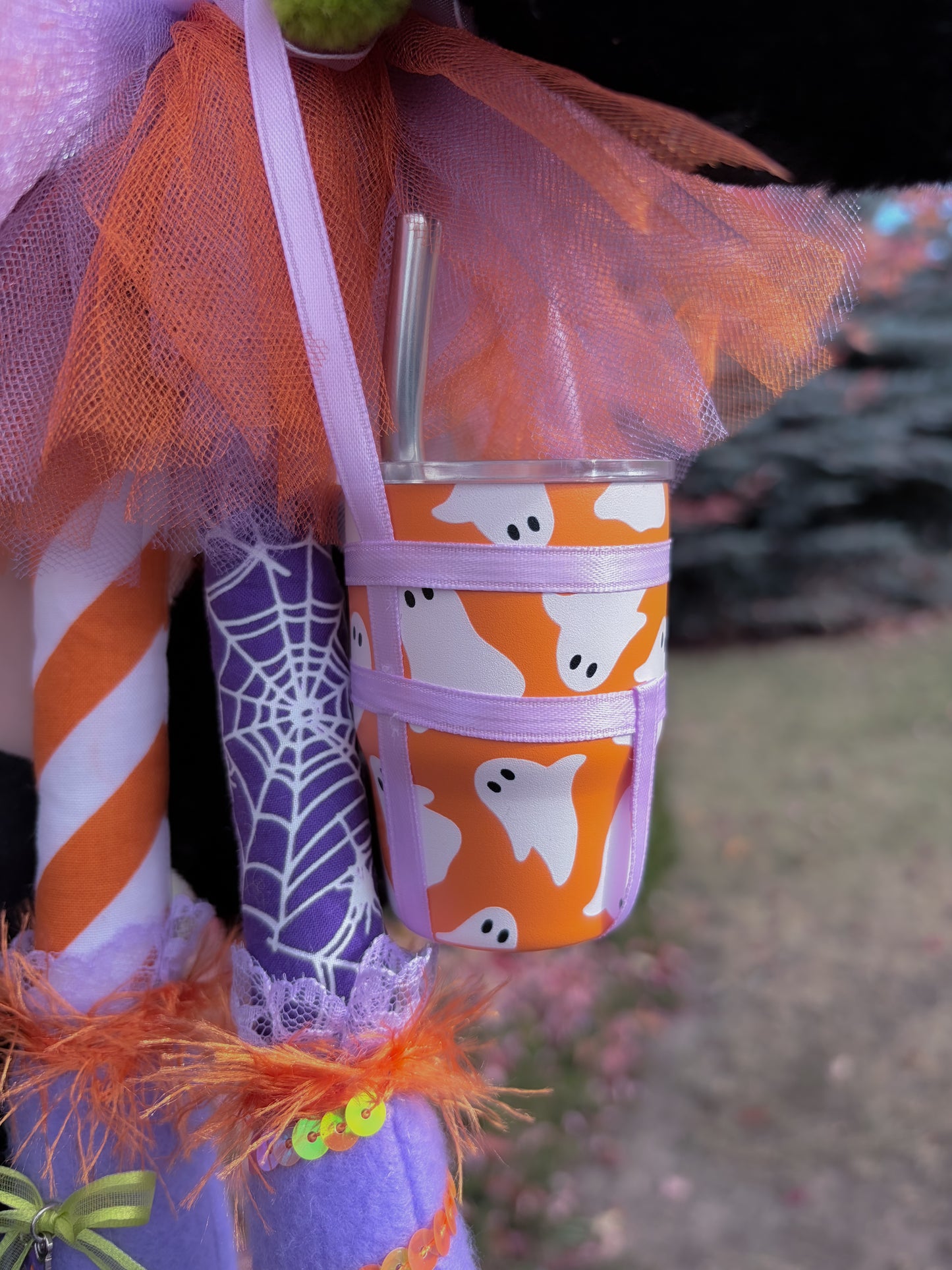 Elvira the Jack-o’-lantern Cat