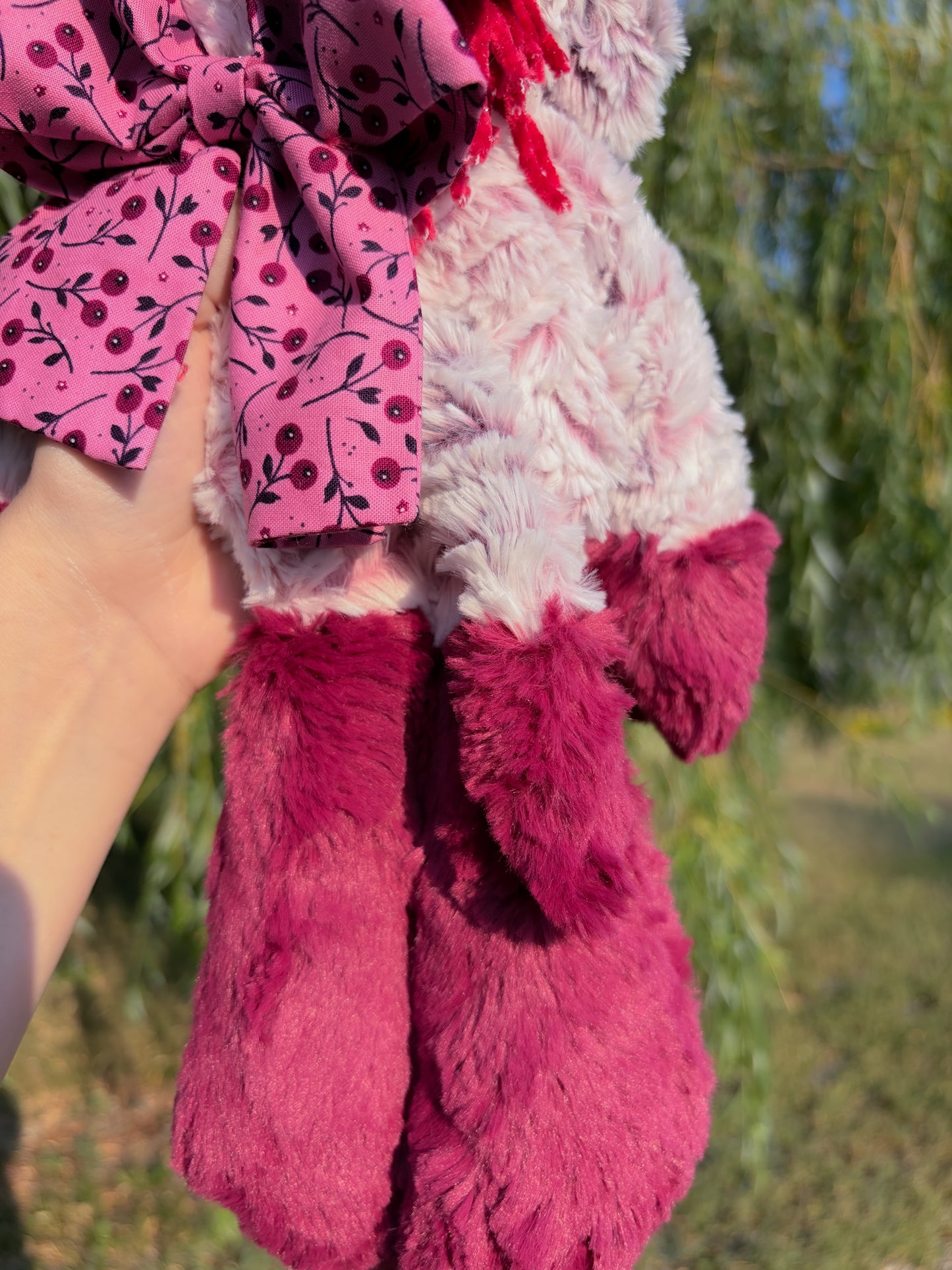 Razzle the Raspberry Zebra