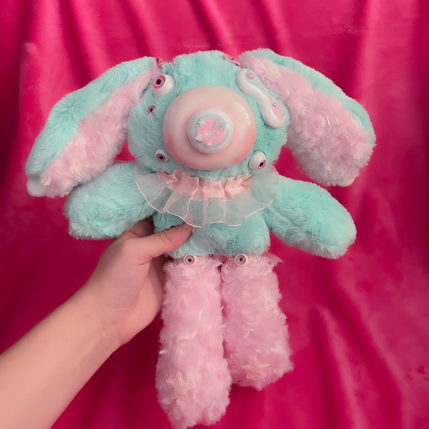 Eileene the Eyeball Bunny Plushie