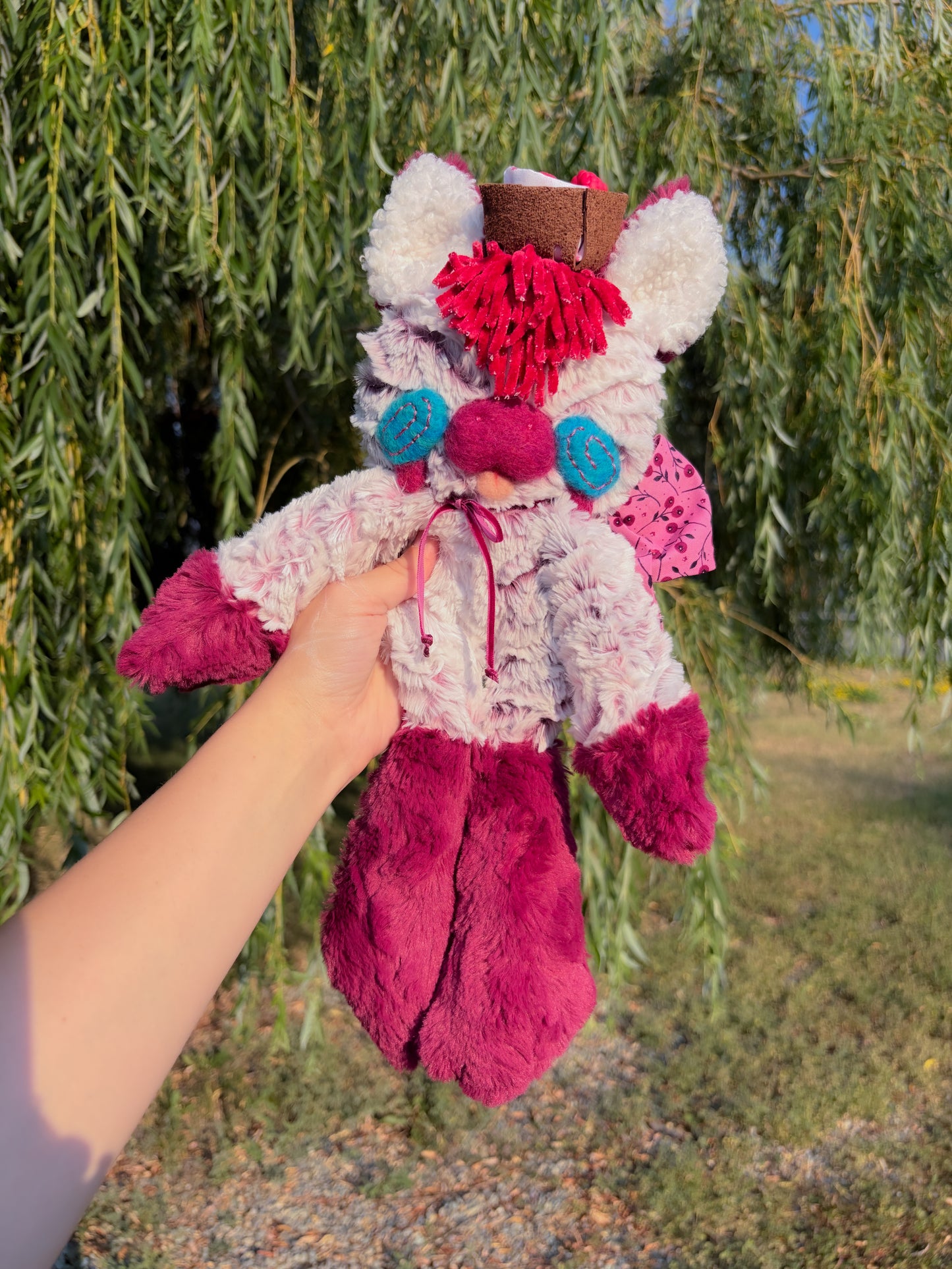 Razzle the Raspberry Zebra
