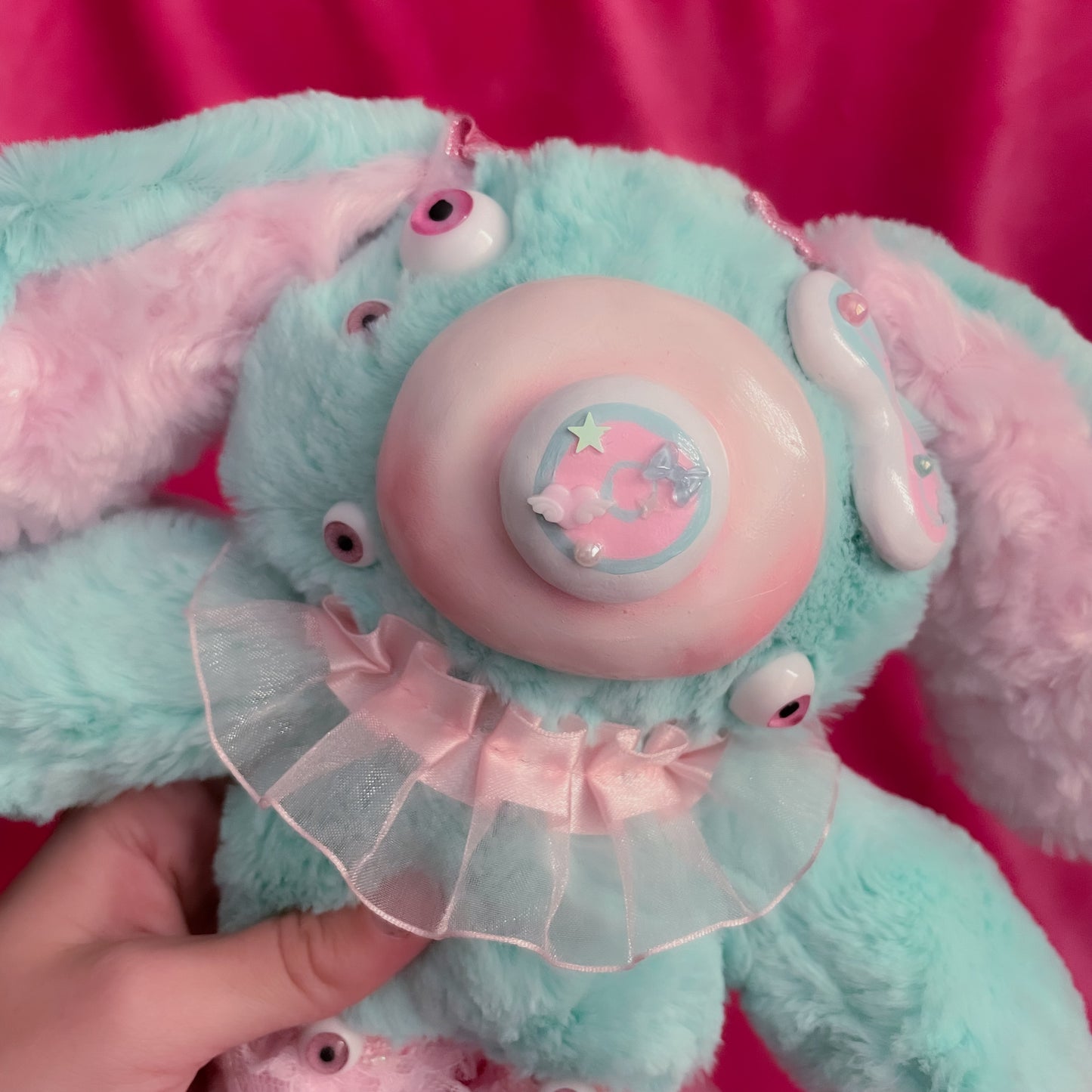 Eileene the Eyeball Bunny Plushie