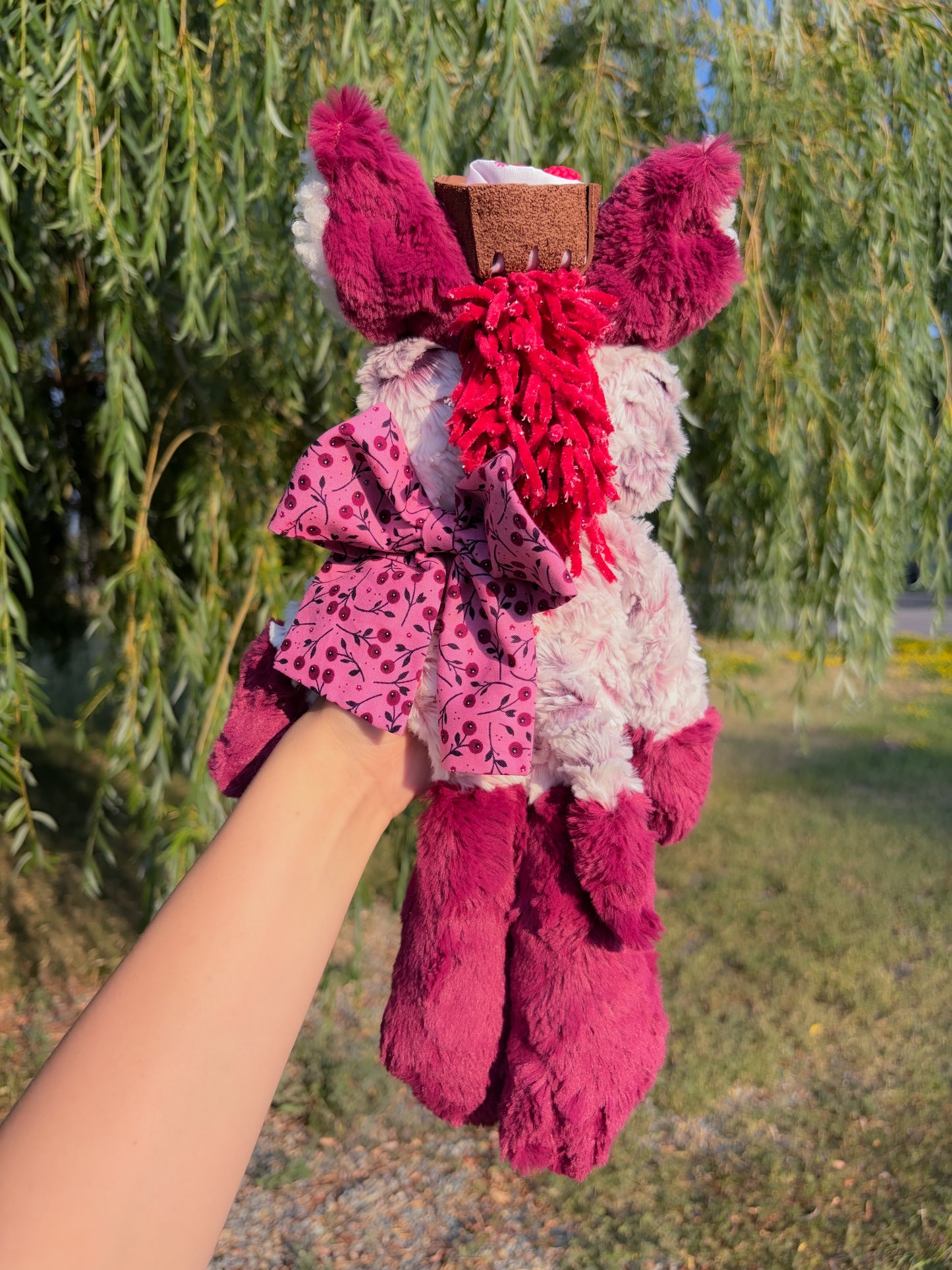 Razzle the Raspberry Zebra