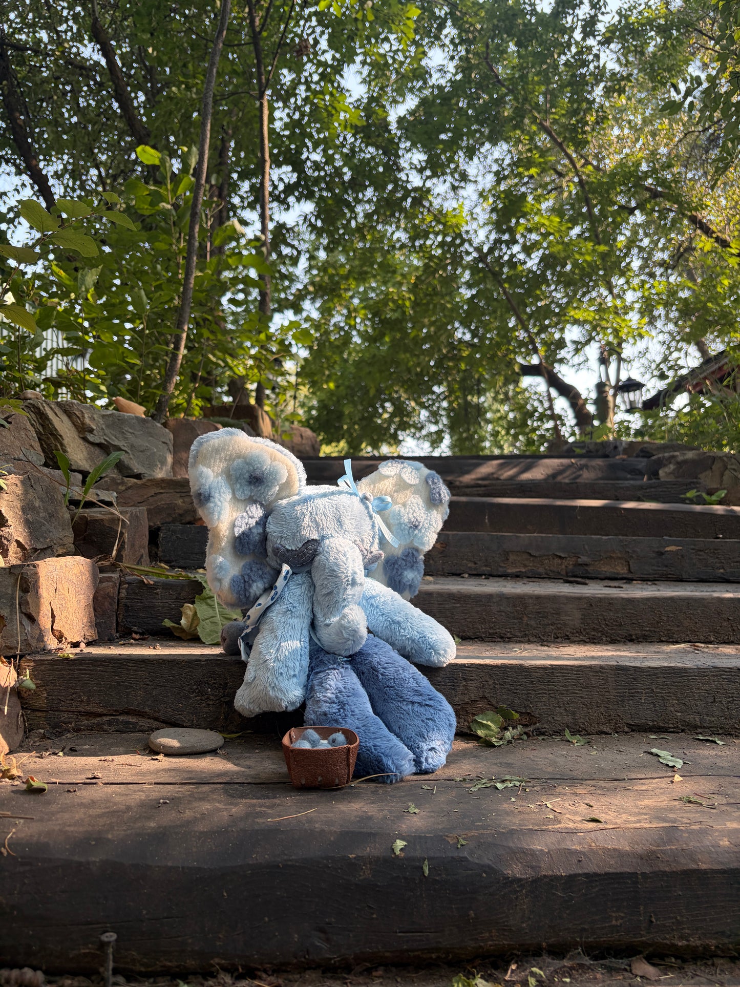 Bramble the Blueberry Elephant