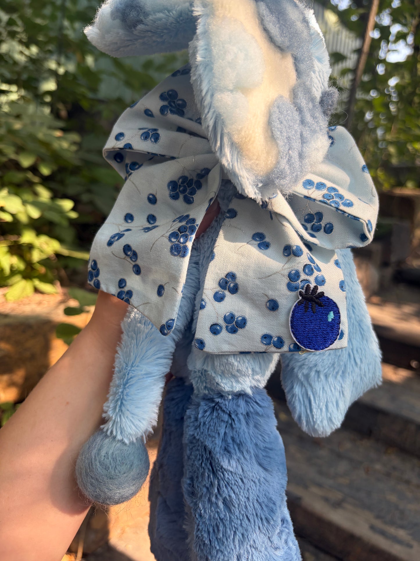 Bramble the Blueberry Elephant