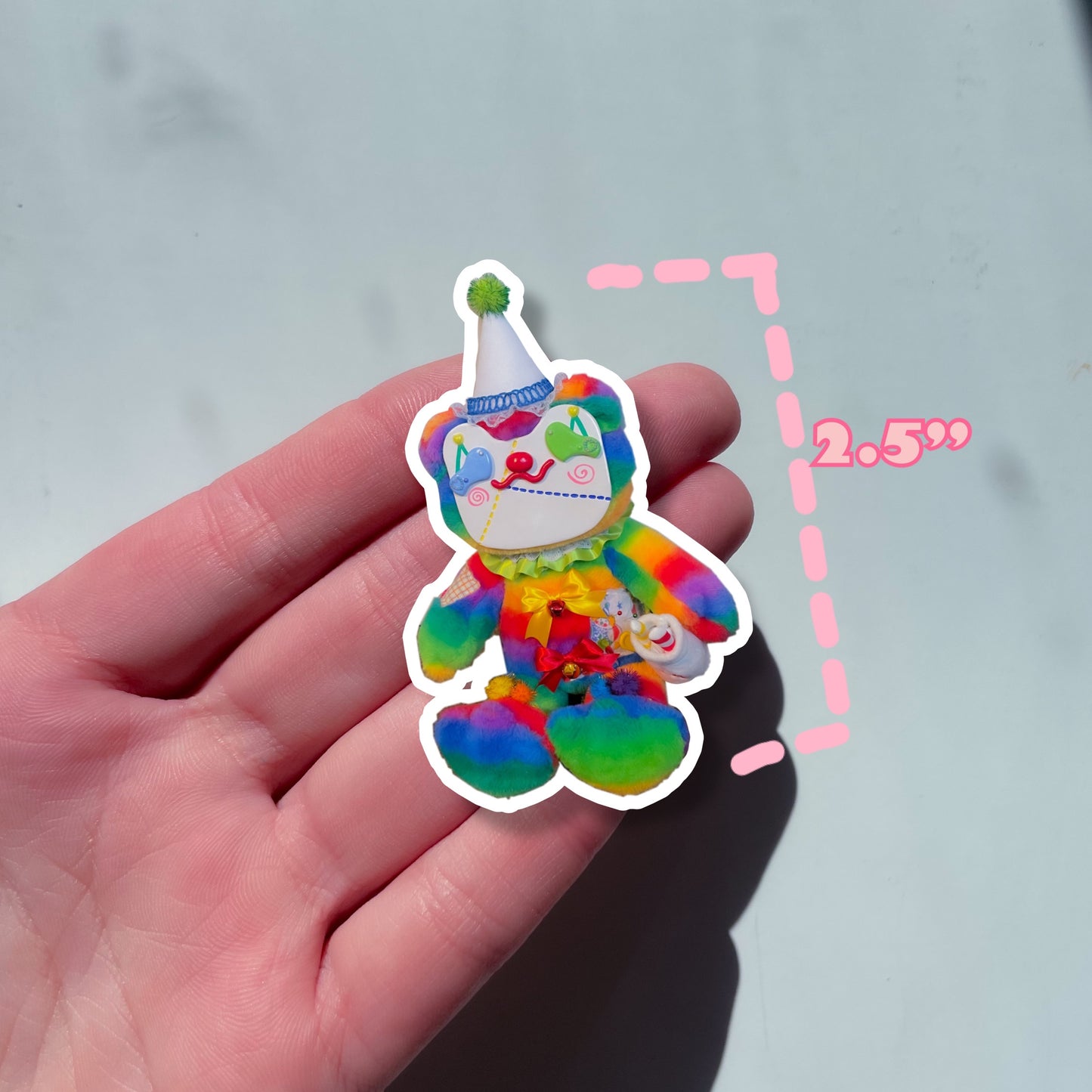 Clown Plush Stickers
