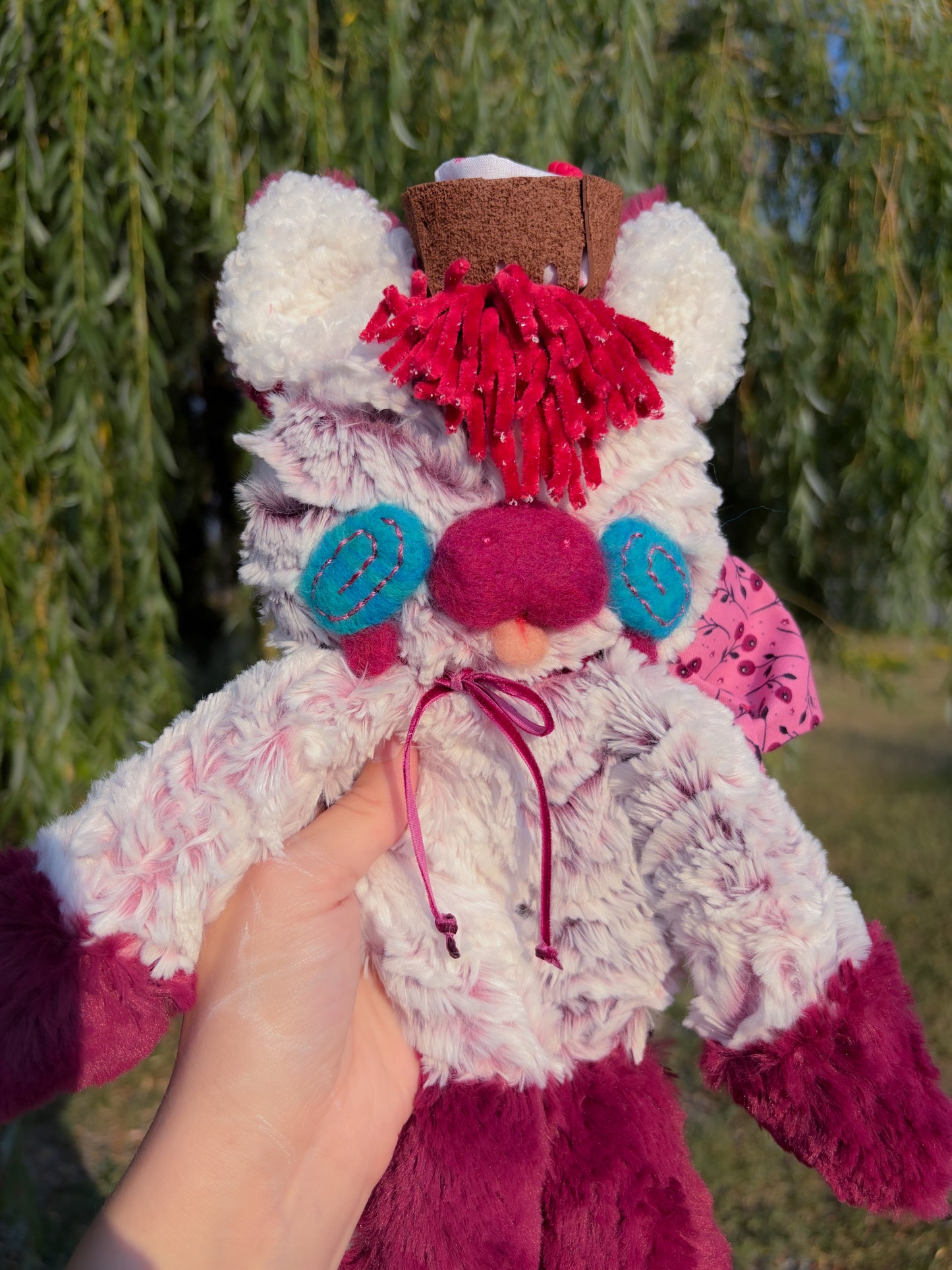 Razzle the Raspberry Zebra