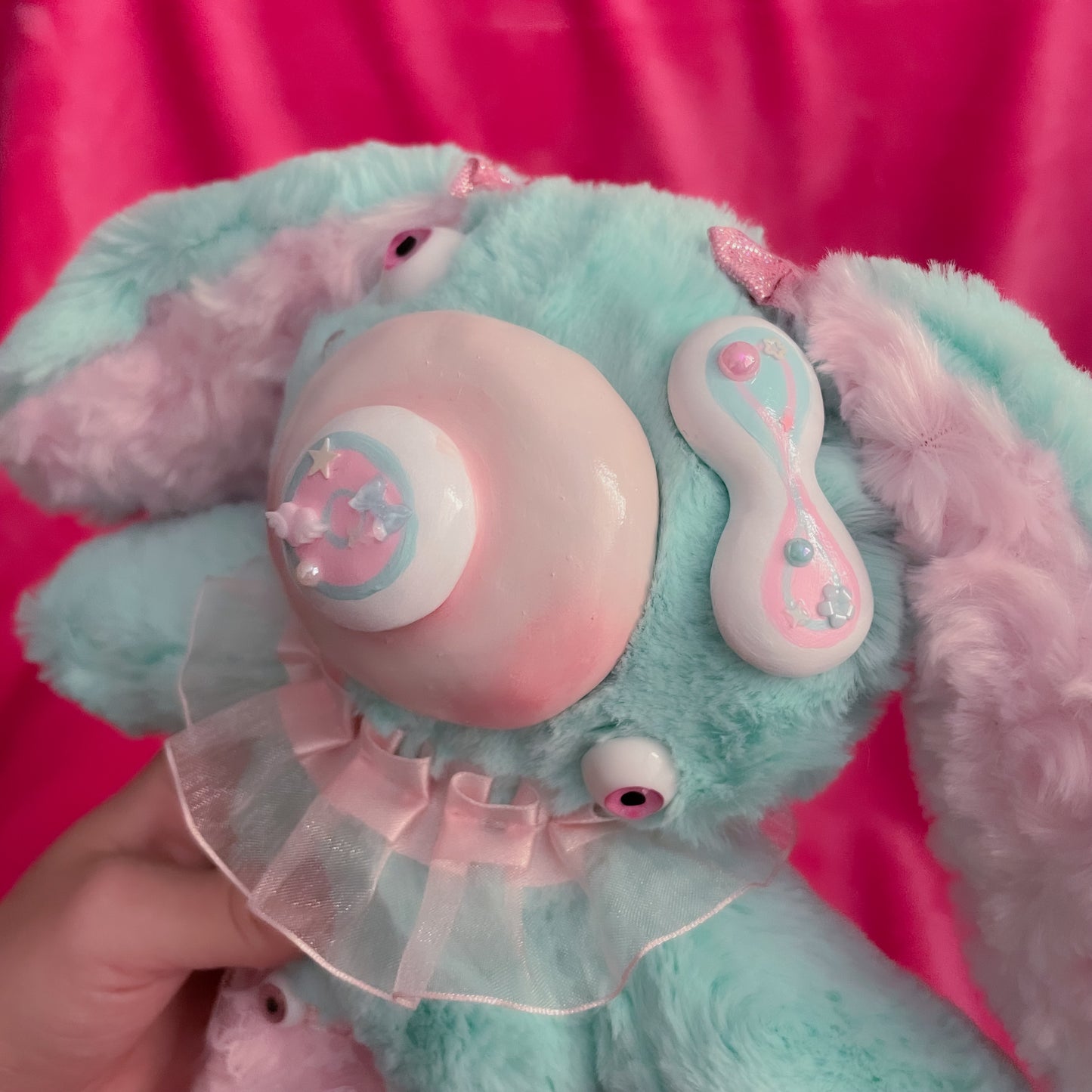 Eileene the Eyeball Bunny Plushie